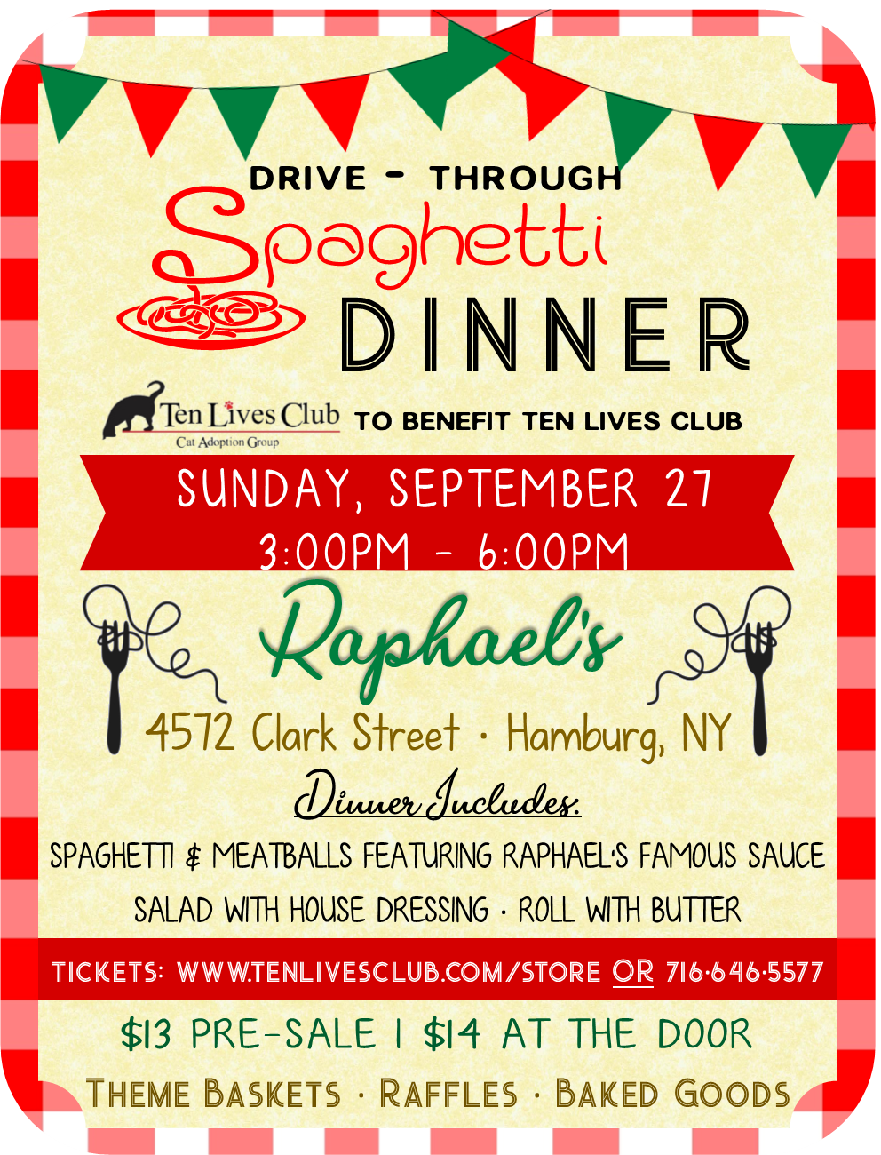 spaghetti dinner fundraiser clip art