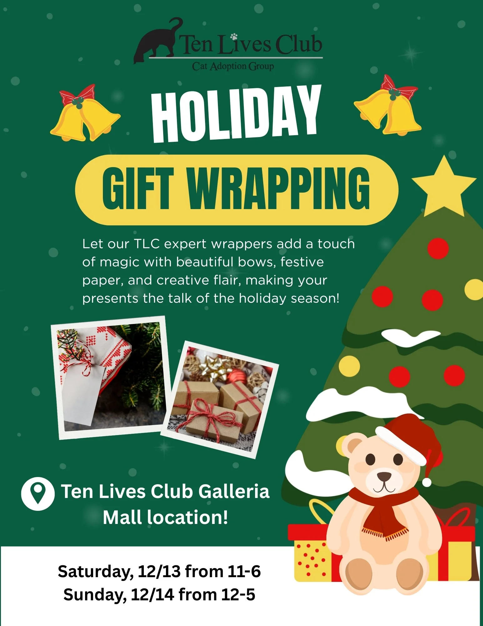 TLC Gift Wrapping Event! 
