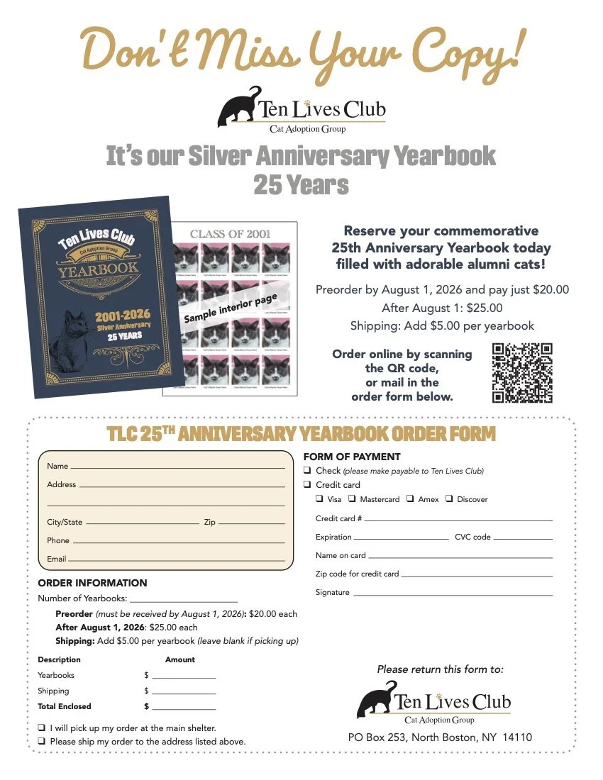 Ten Lives Club 2025 Yearbook