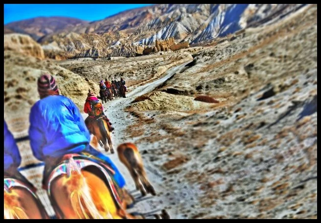 94 - Horsey-Pretend Time & Toddlers In The Dust (Lo Manthang, Nepal)