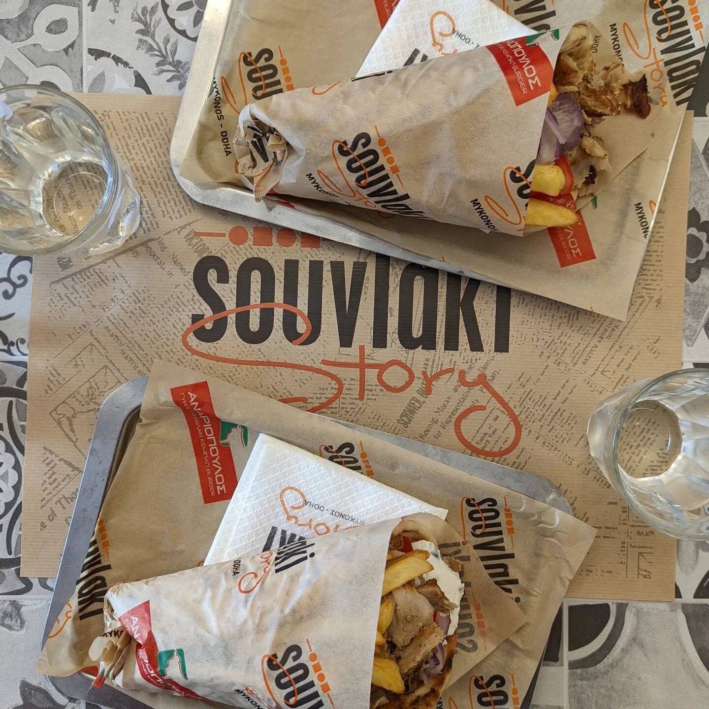 Writing our @souvlakistory #gyro #mykonos #itsthesimplethings

------
Explore great civilizations or destinations and plan your next adventures with MrMr Travels.