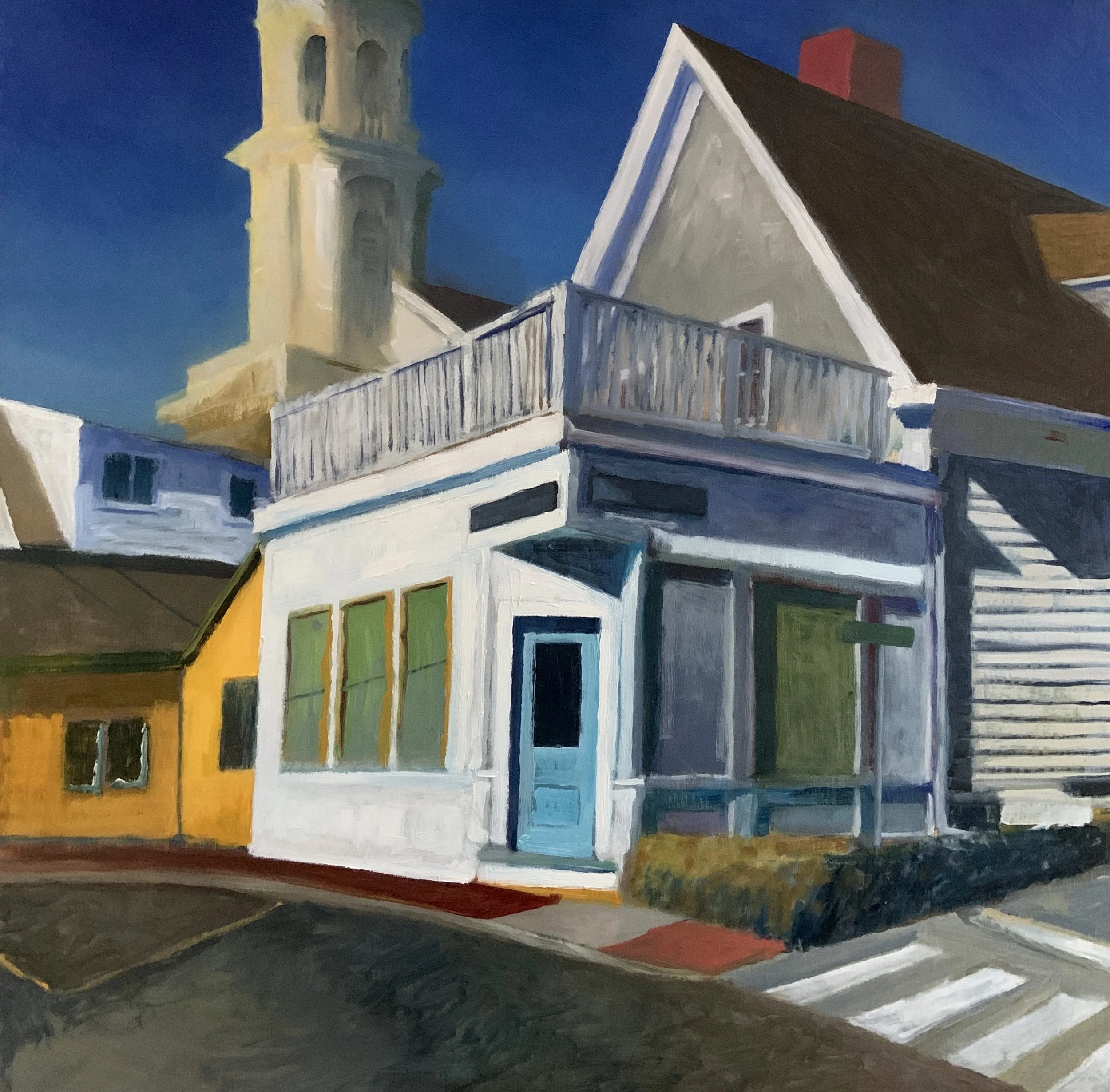 View from Johnson Street Lot, Provincetown