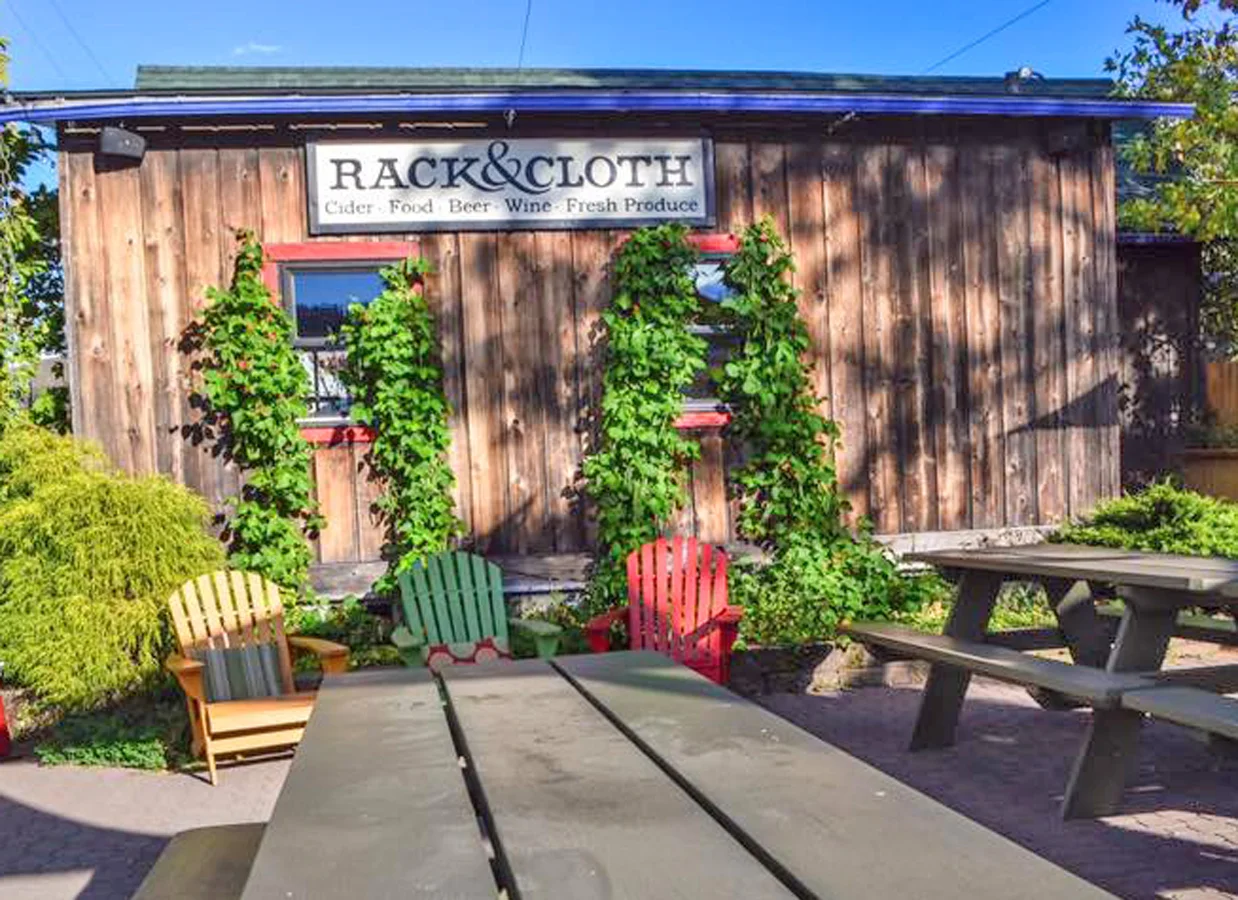 Rack & Cloth Cidery, Mosier. Photo by Chris Bruntlett