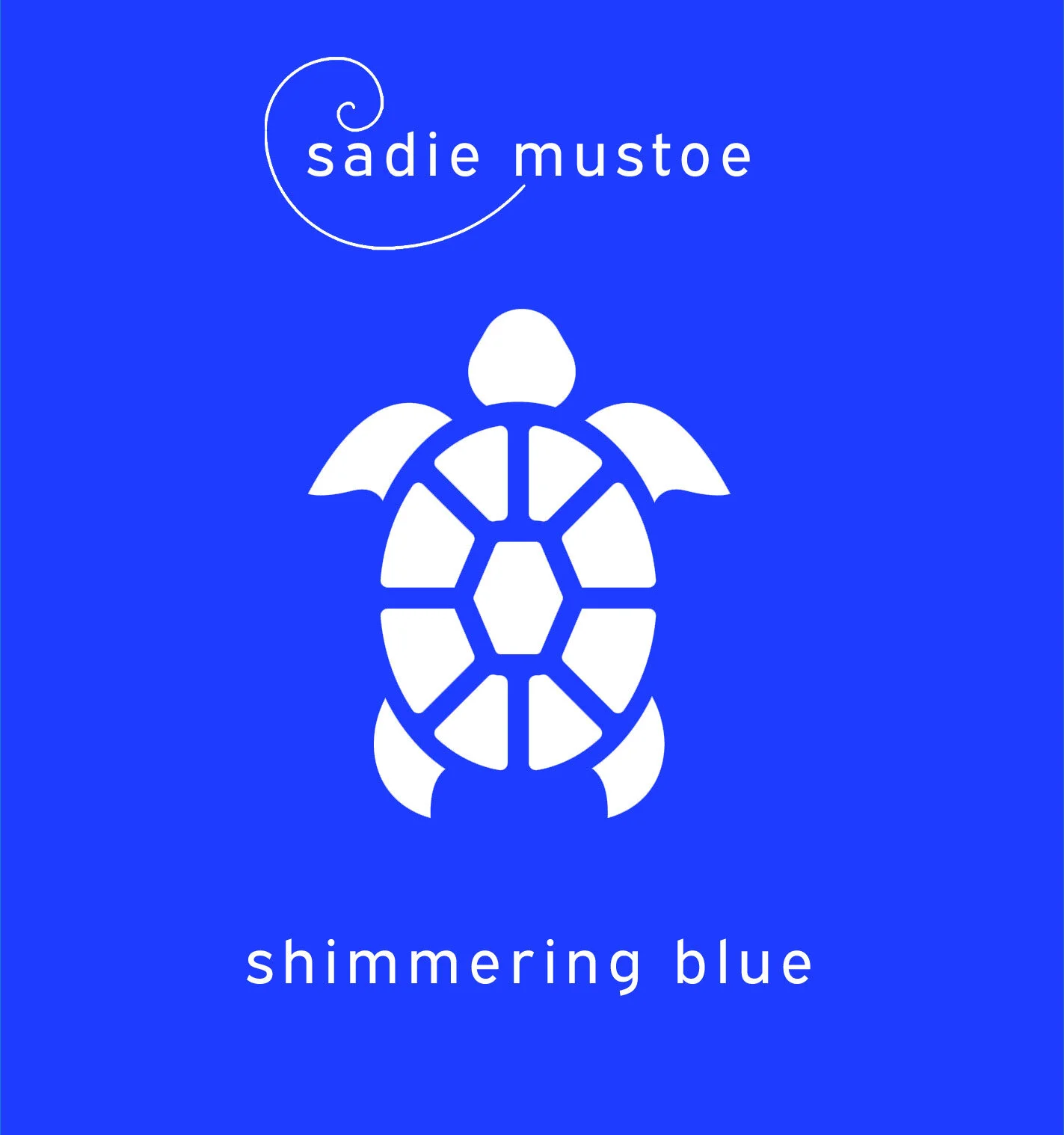 'Shimmering Blue'