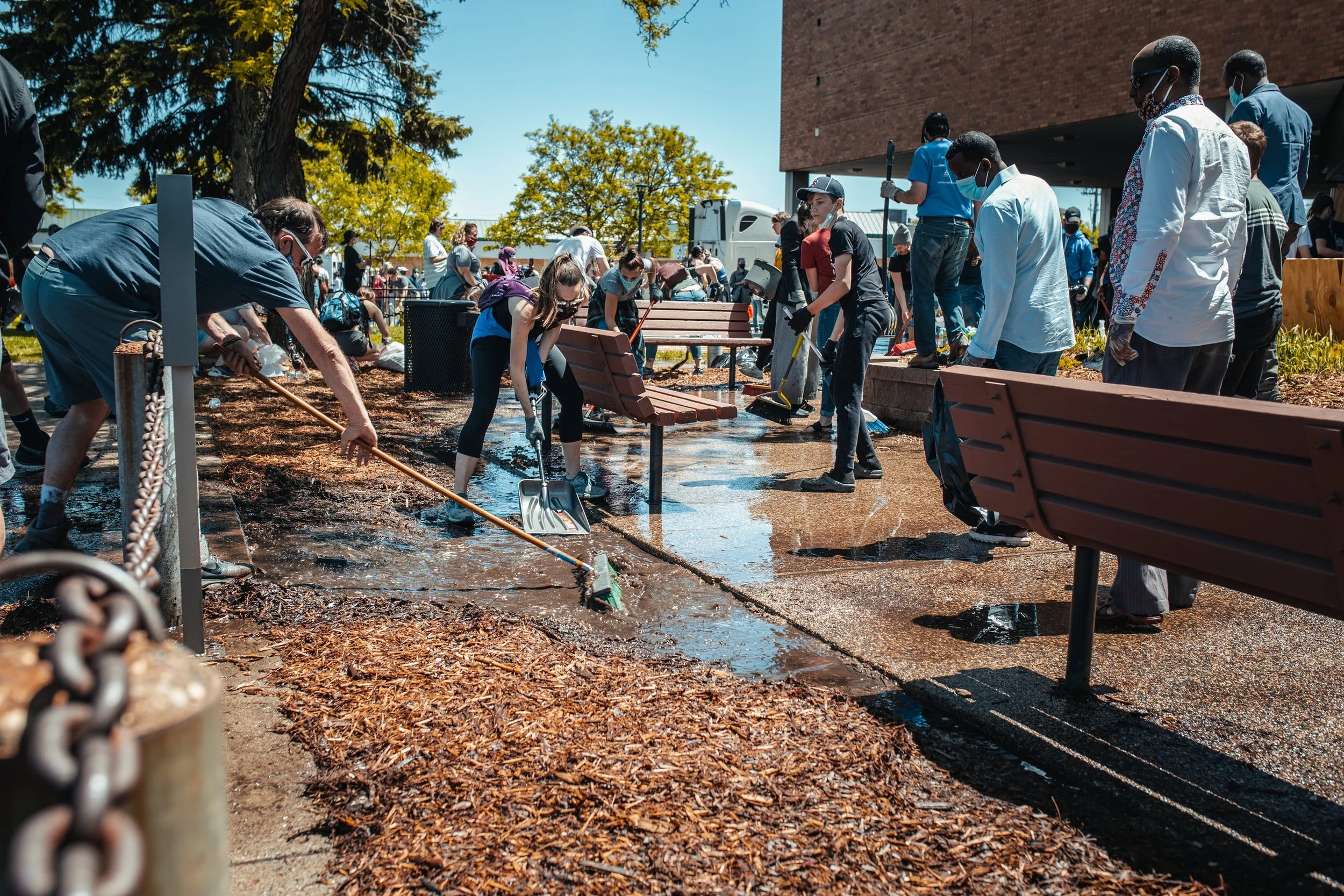 Montie Beach Park cleanup