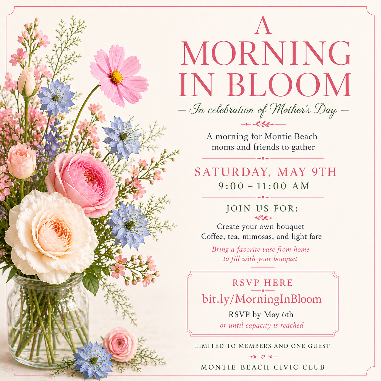 Morning in Bloom - In celebration of Mother's Day