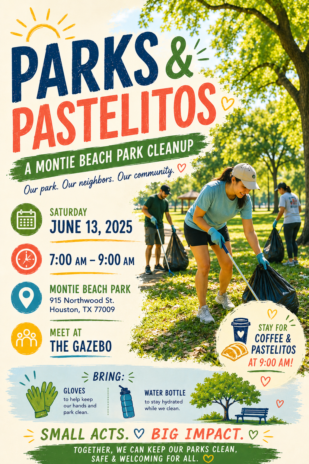Montie Beach Park Cleanup