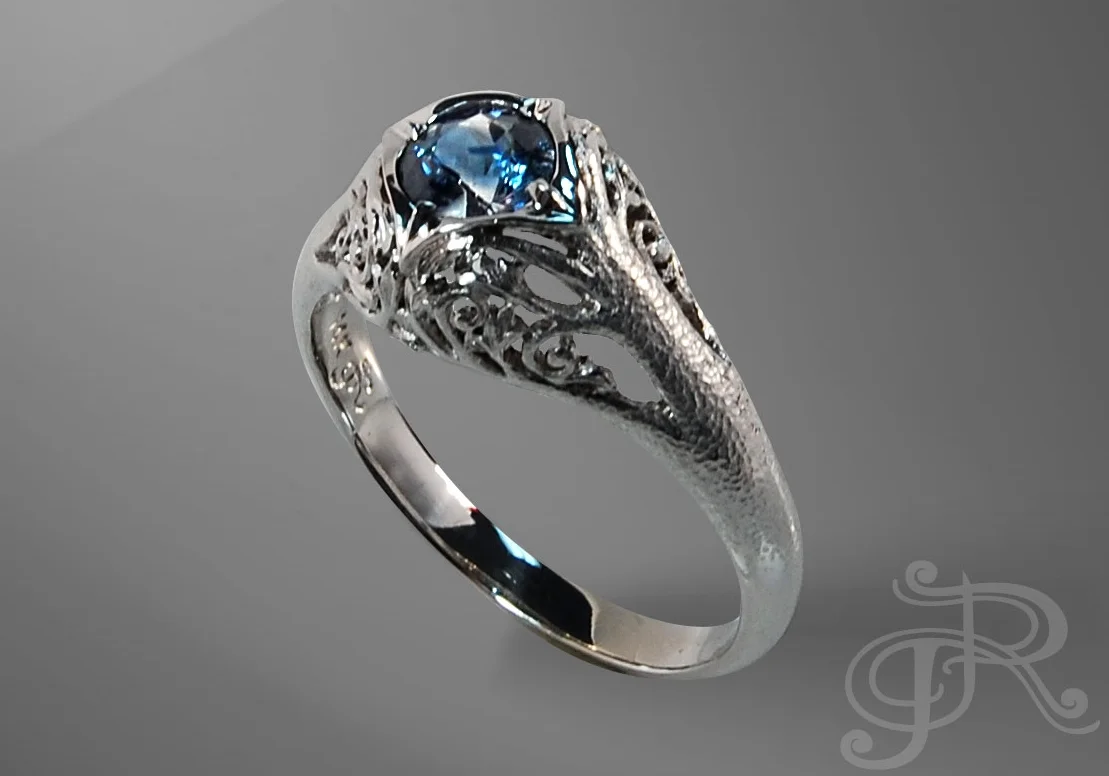 Tree of Life Engagement Ring