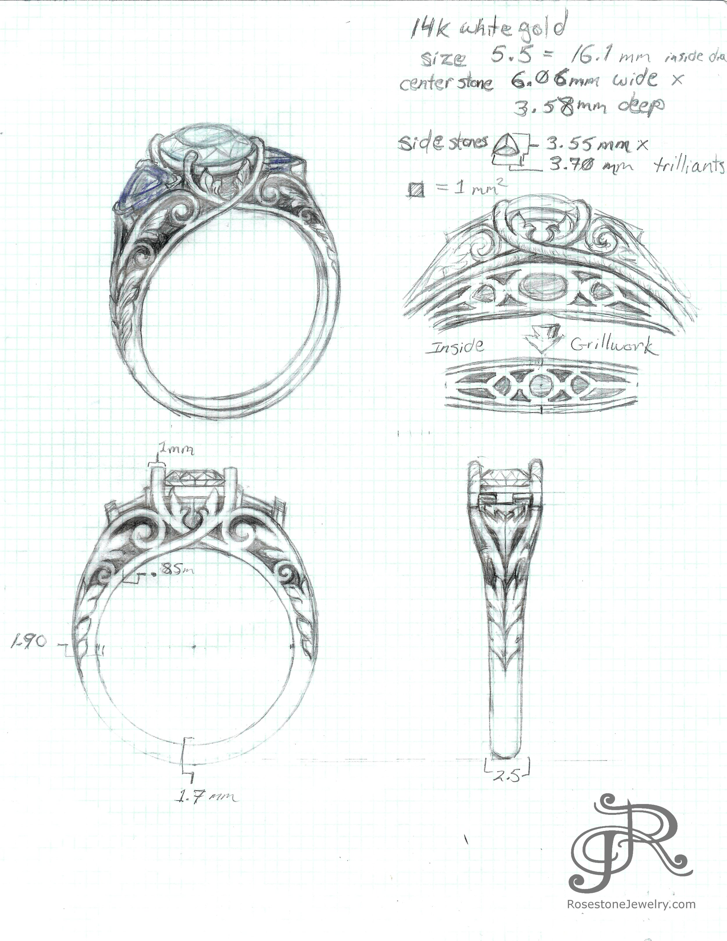 How to Draw a Simple Ring Designs, Step by Step pencil drawing by art  jewellery design. - YouTube