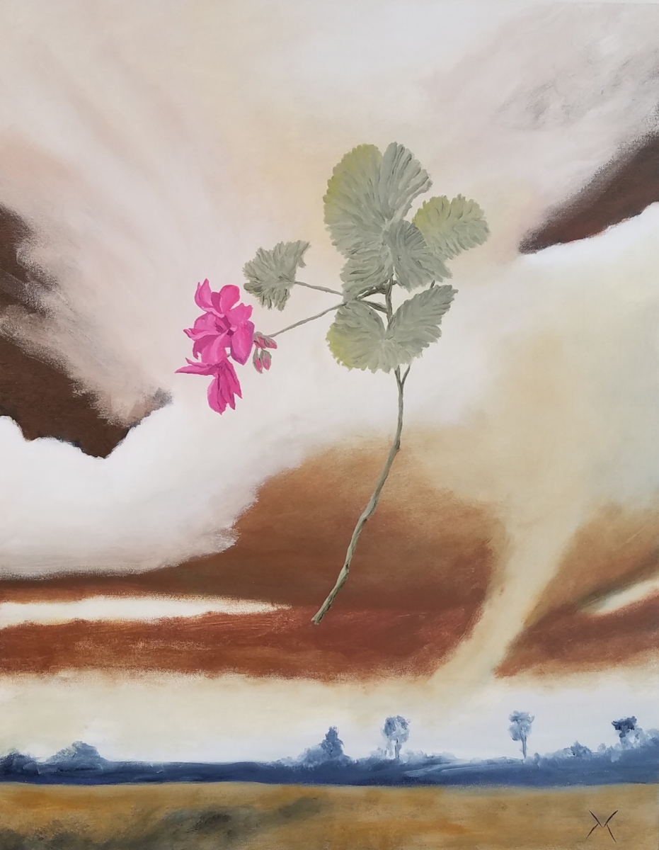 Geranium Before the Storm (SOLD)