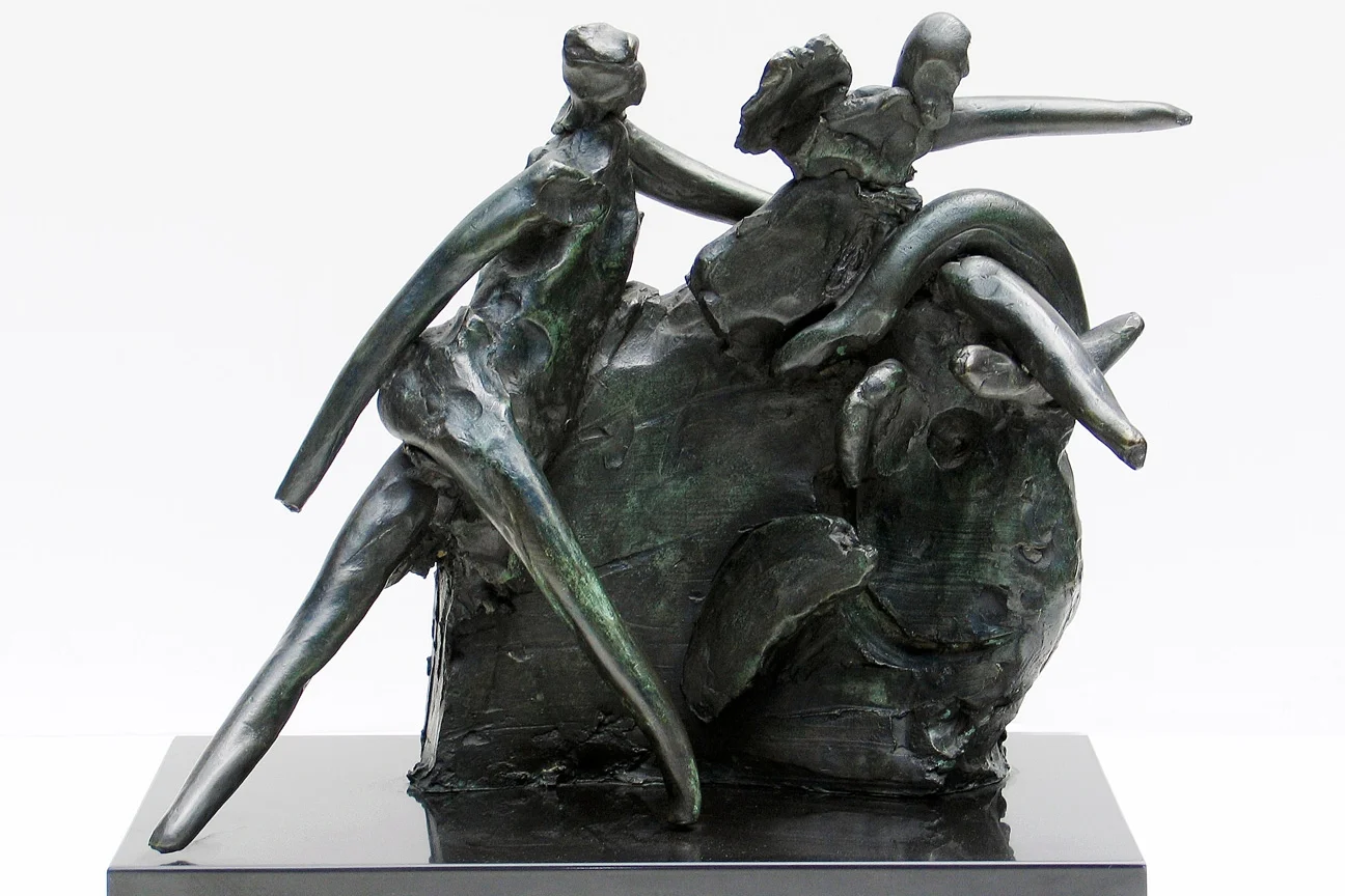 Voyage to Crete 1980, bronze 13 ¼ x 17 ½ x 7” Private collections 30.177