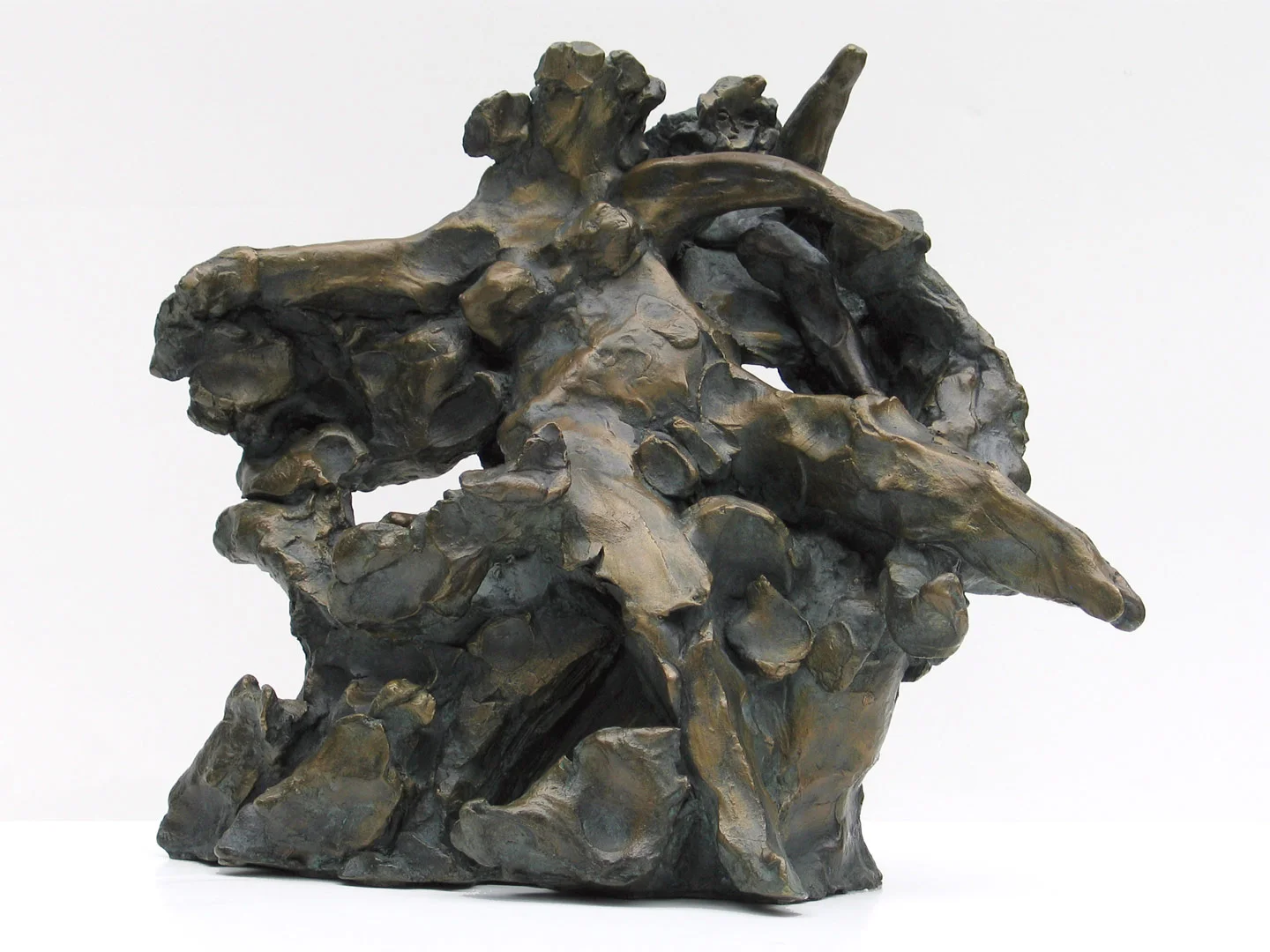 Voyage to Crete 1962-65, bronze 12 ½ x 14 x 9” Stamford Museum and Nature Center, Stamford, CT; private collections 30.085