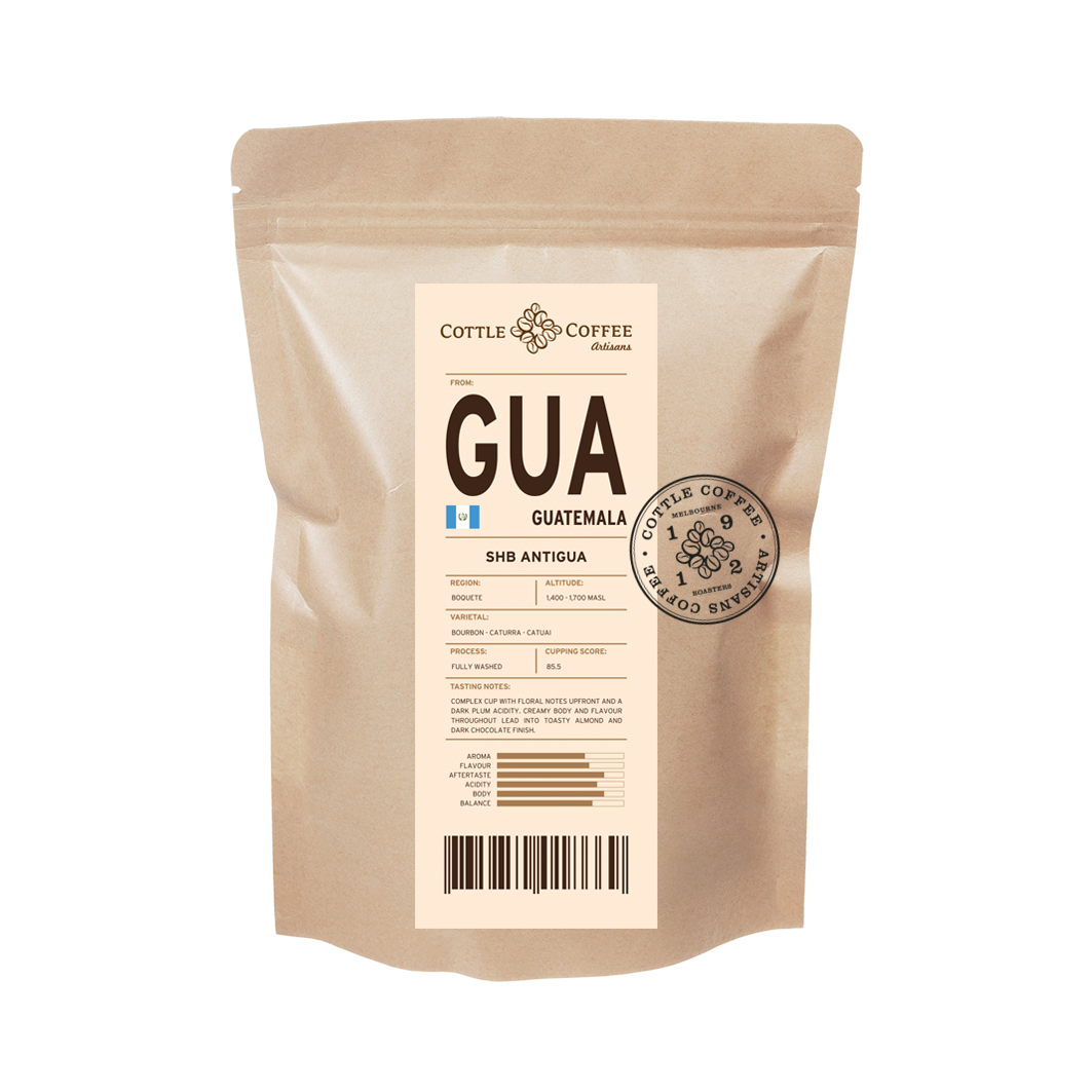 Cottle Coffee Guatamala SHB Antigua – specialty coffee beans Malaysia