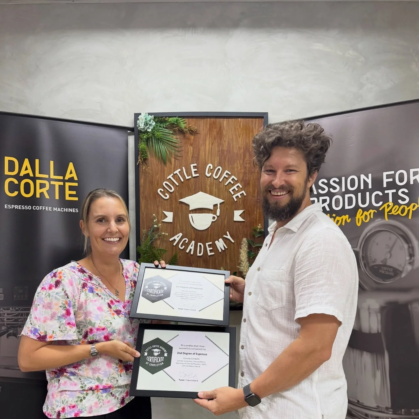 A meaningful milestone marking your dedication, discipline, and growth throughout the course.

Thank you for learning with us and committing fully to the process.

May this certification be the beginning of many more achievements in your coffee journ