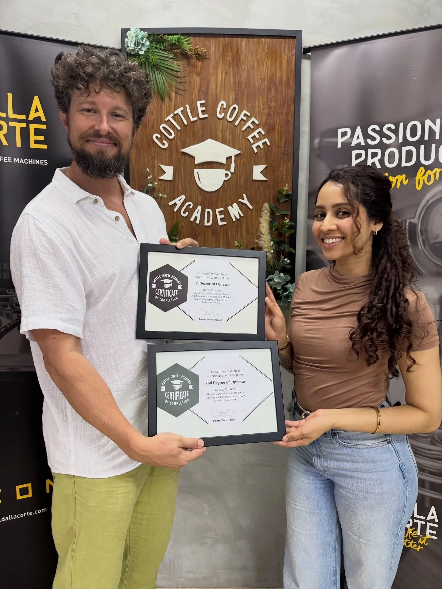 🎉 Congratulations, Brinda!
Your curiosity, dedication, and enthusiasm throughout our Two Day Barista Course made this journey truly inspiring. ☕✨

Thank you for trusting us and giving your best in every class. We hope this experience boosts your con