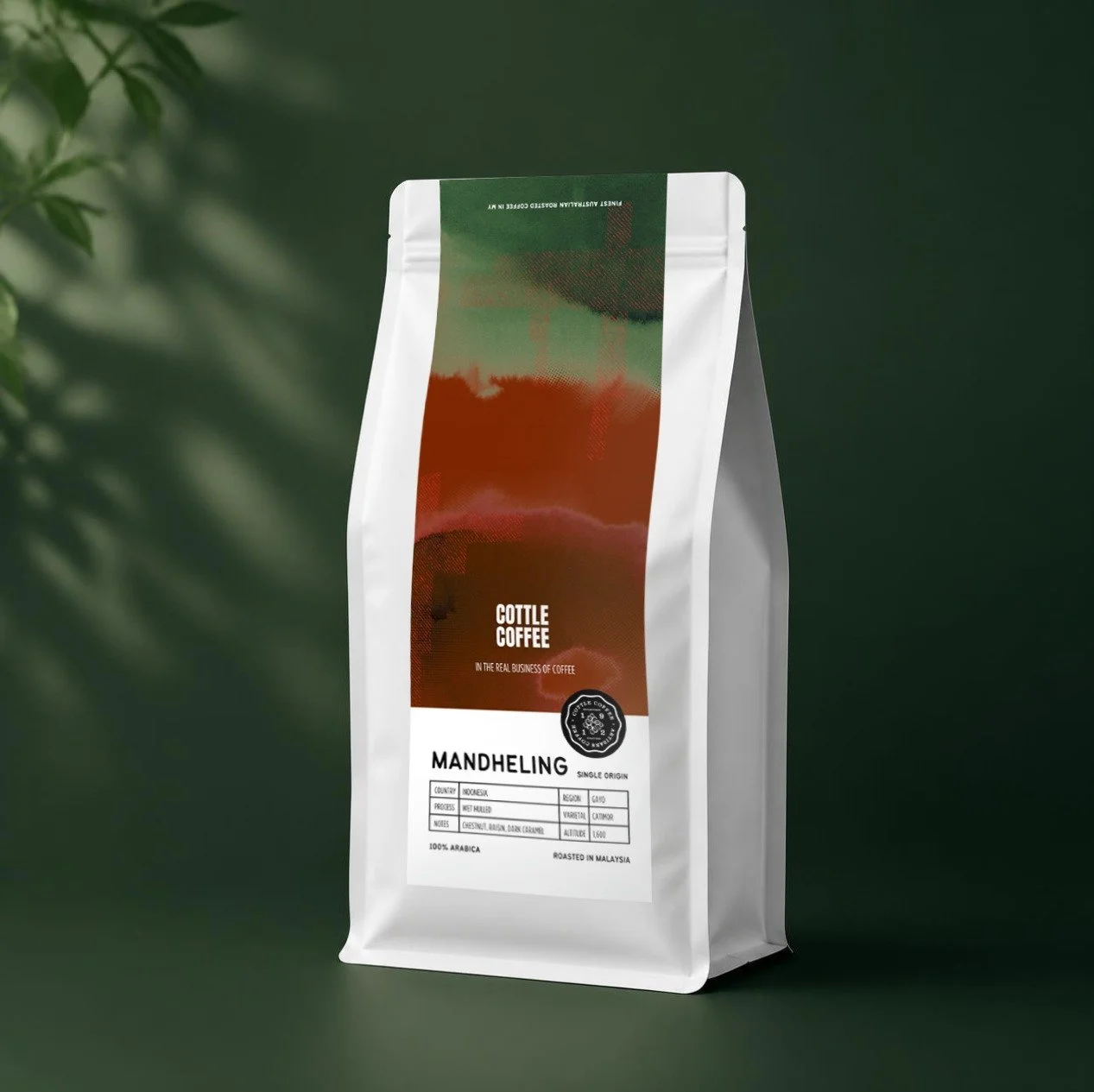 Cottle Coffee Indonesia Sumatra Mandheling – specialty coffee beans Malaysia