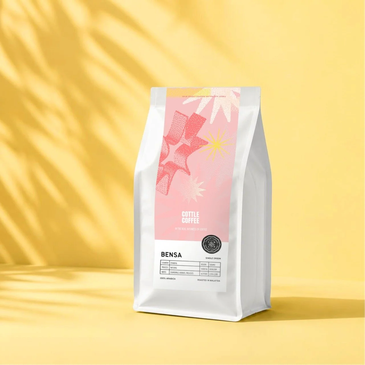 Cottle Coffee Ethiopia Sidamo Bensa – specialty coffee beans Malaysia