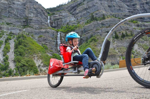 Weehoo TURBO bike trailer for kids