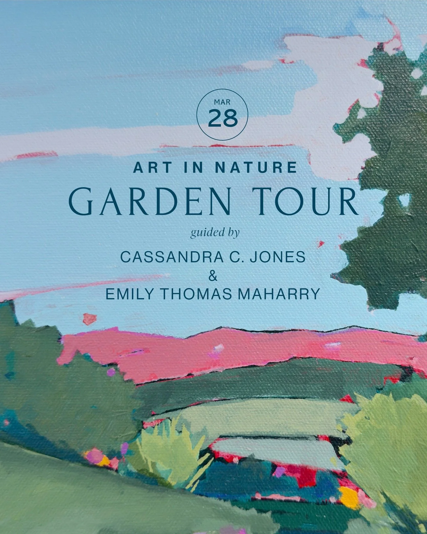 Join Cassandra C. Jones @jpegmountain, Artist and Arts Chair at Taft Gardens, along with our current 1-month Artist-in-Residence, Emily Thomas MaHarry @em_thomas_maharry, for a unique look at the property from the perspective of two artists. The duo 