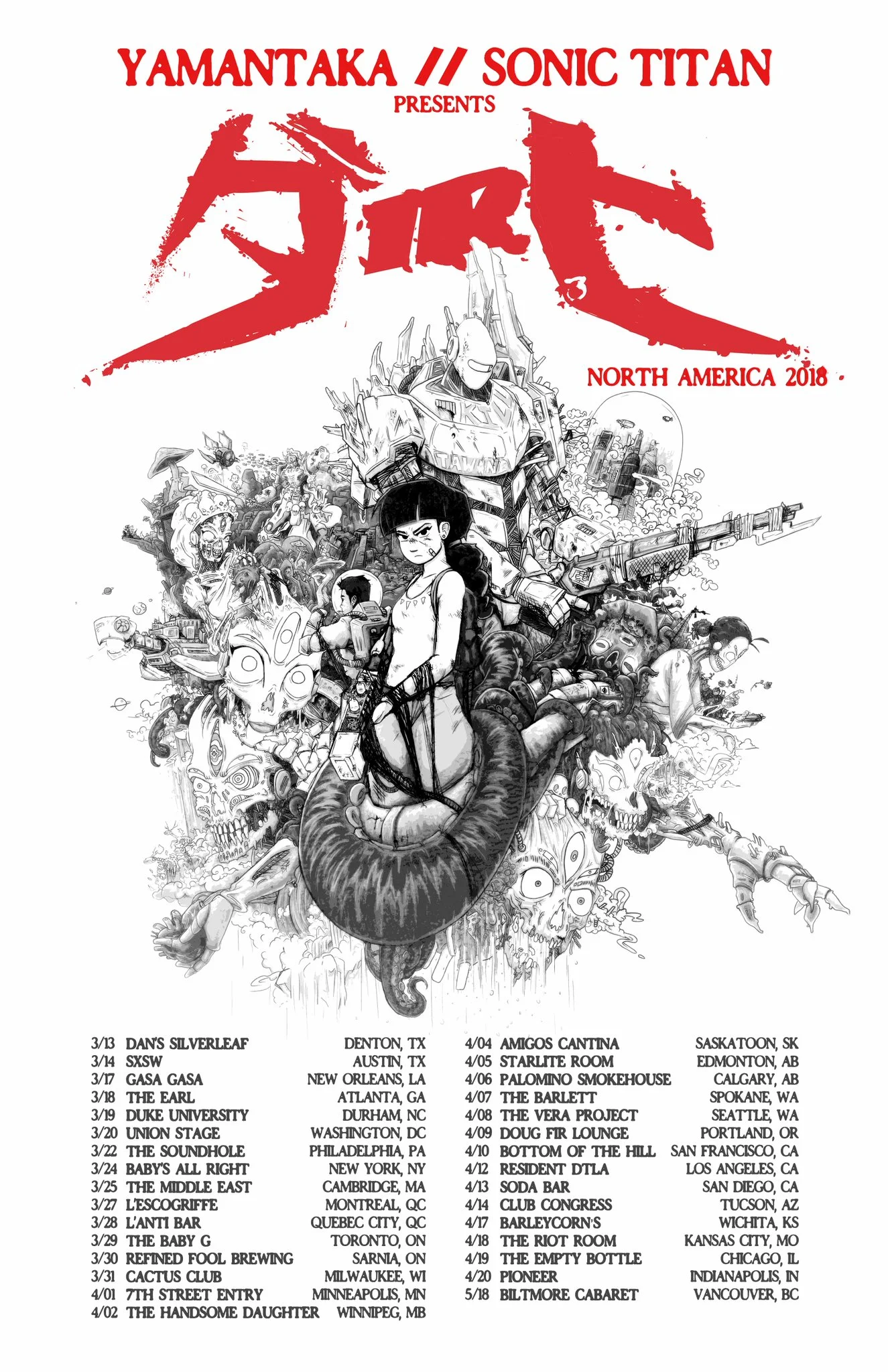 Yamantaka // Sonic Titan: Dirt Tour