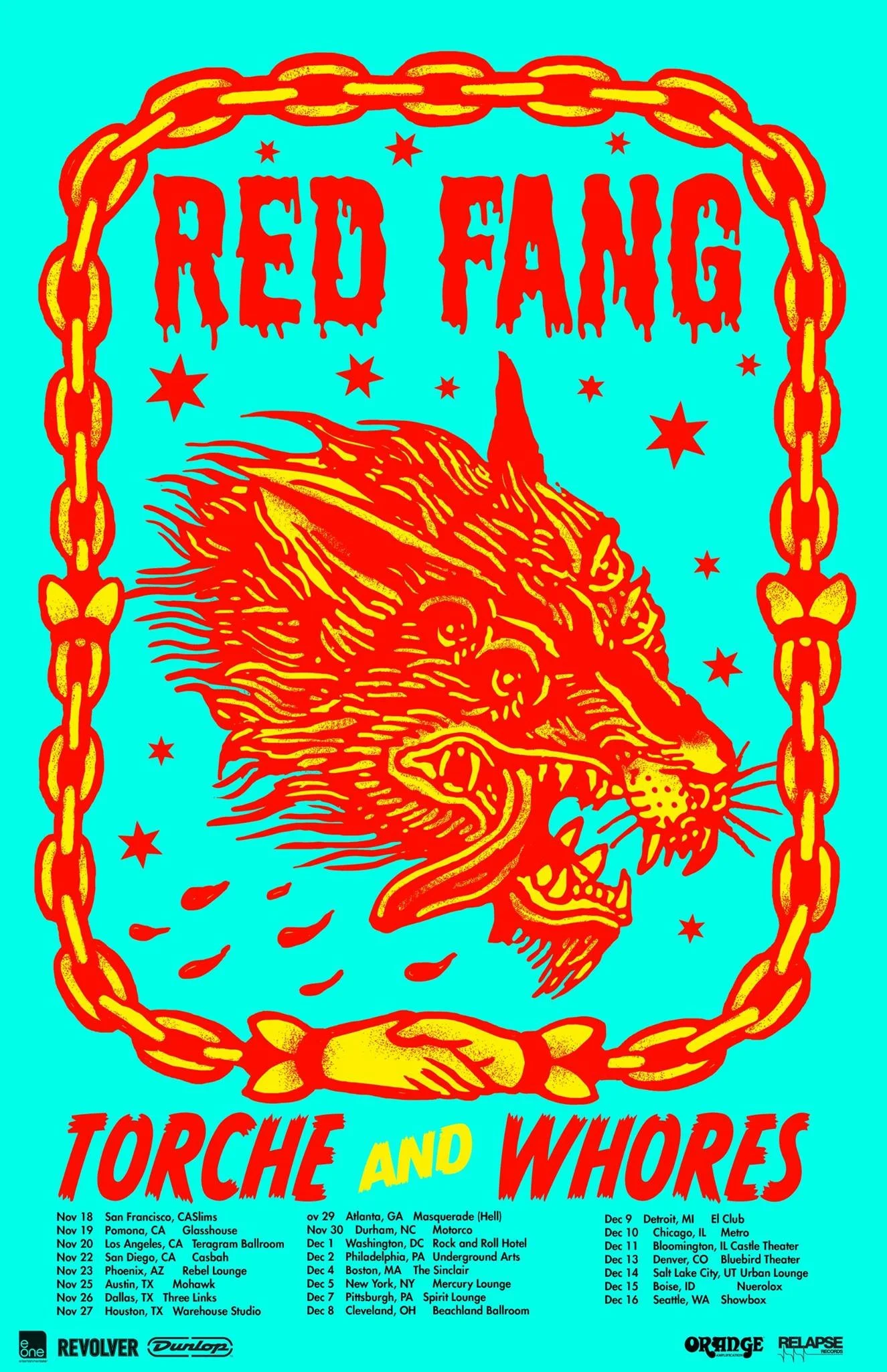 Red Fang, Torche, & Whores: Live at The Masquerade.