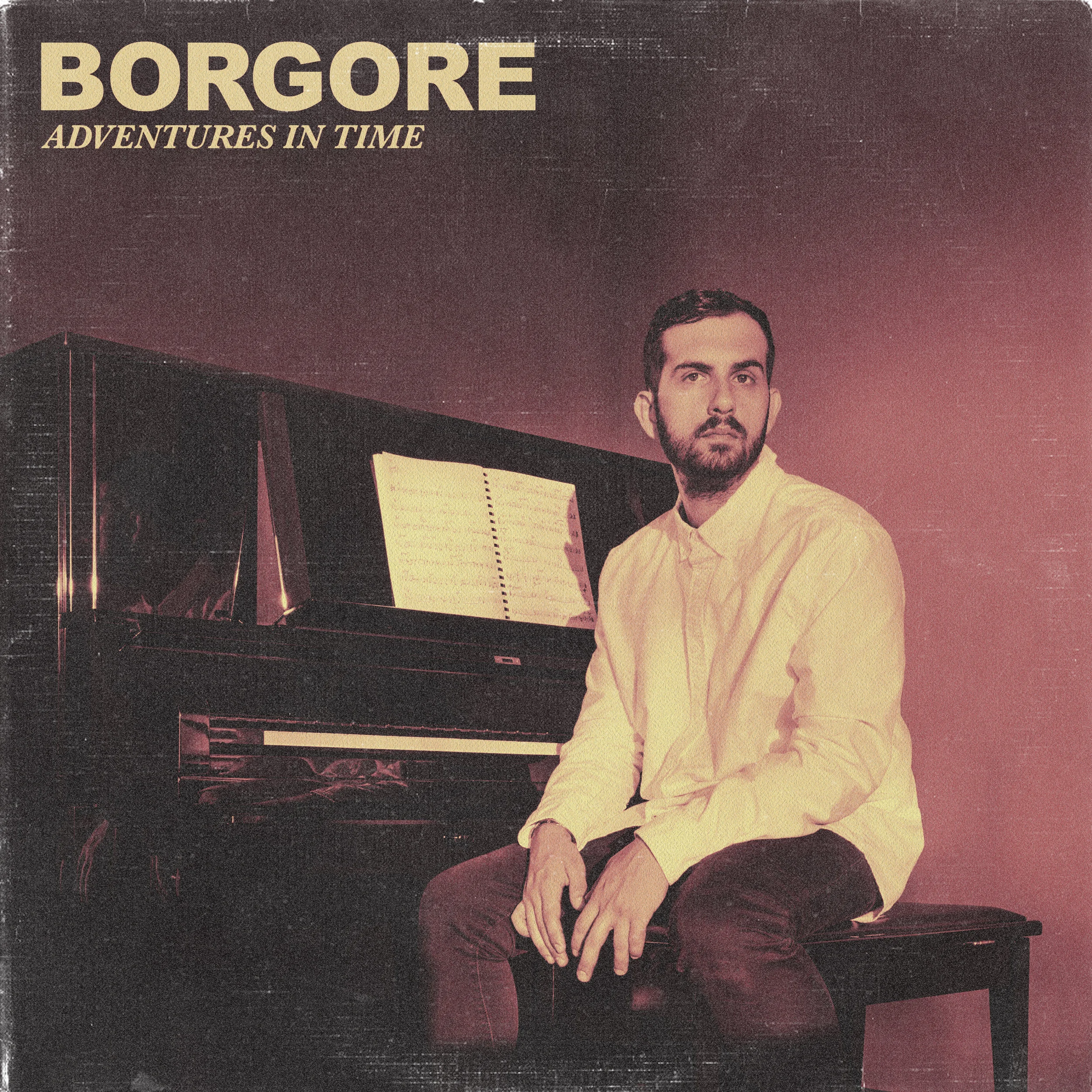 Borgore's album art for the Jazz record "Adventures in Time". 
