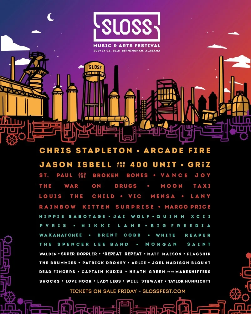 Take us back to the Sloss Music & Arts Festival! (2018)