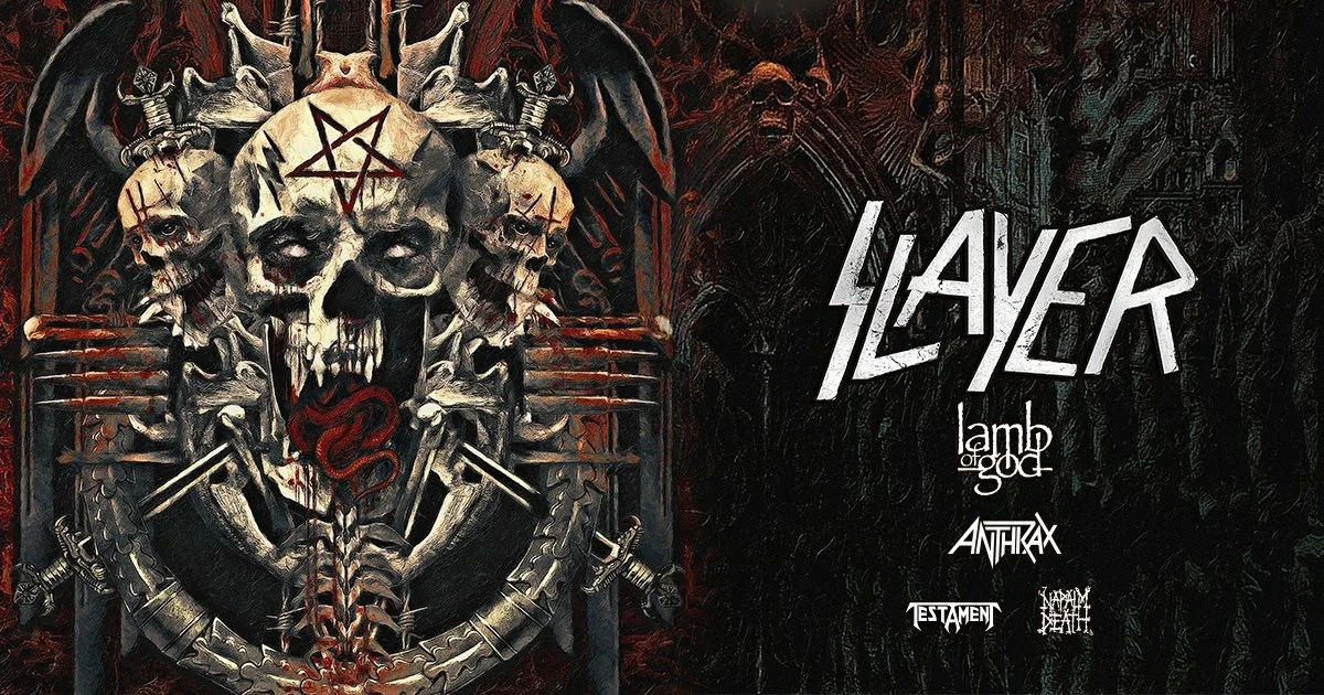 The Final Tour: Slayer / Lamb of God / Anthrax / Testament / Napalm Death (Atlanta 08/10/2018)
