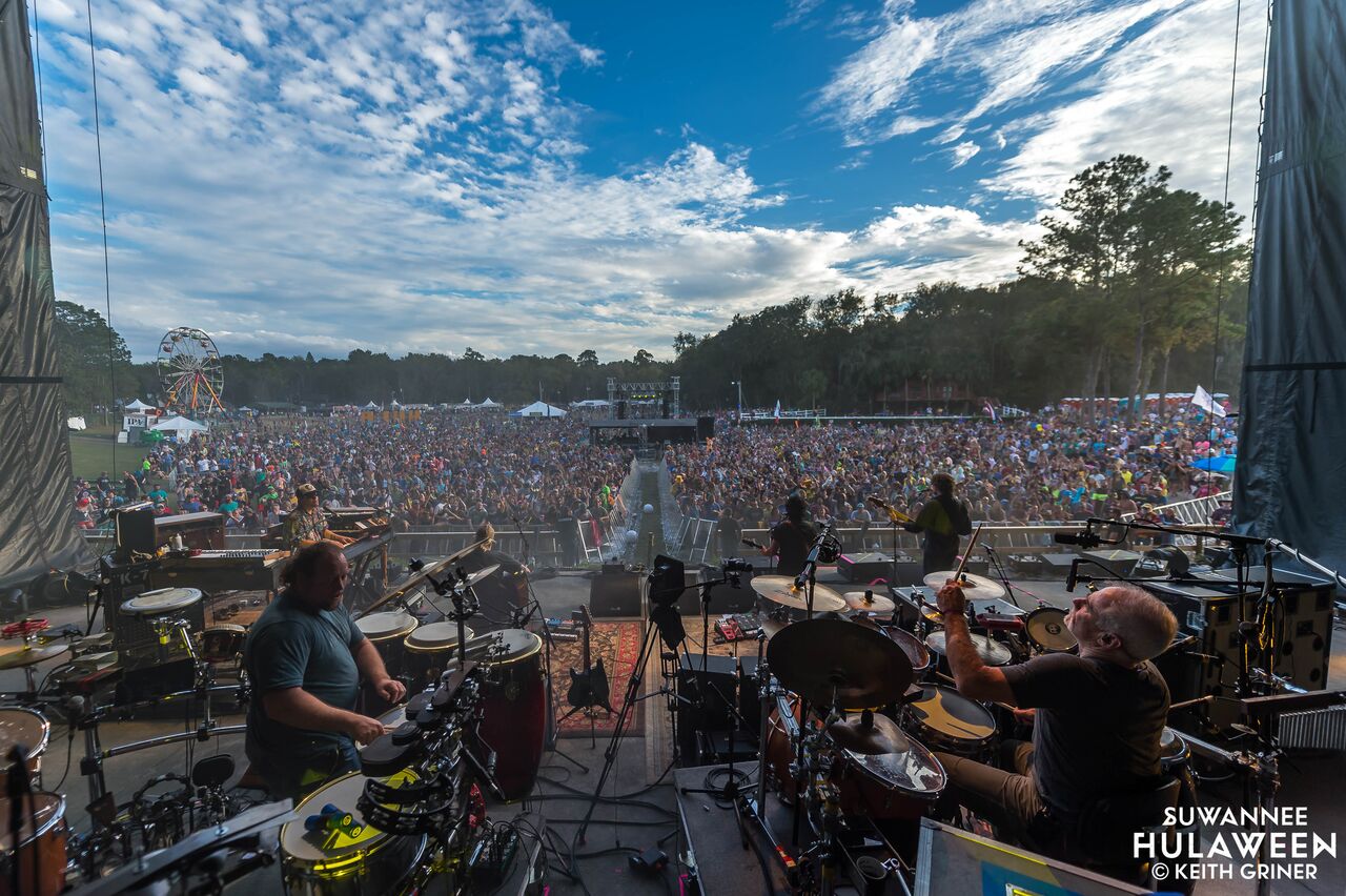 The String Cheese Incident at Suwannee Hulaween 2017 - Photo courtesy of Keith Griner