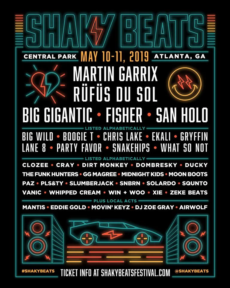Shaky Beats 2019 Lineup