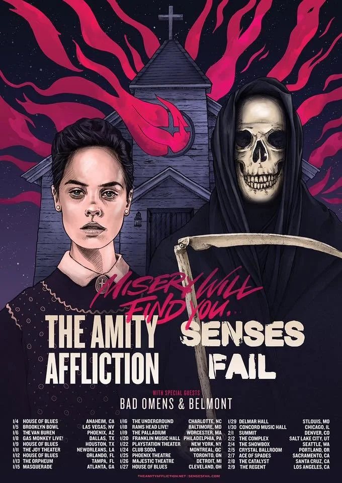The Amity Affliction Brings the Misery Tour to Atlanta