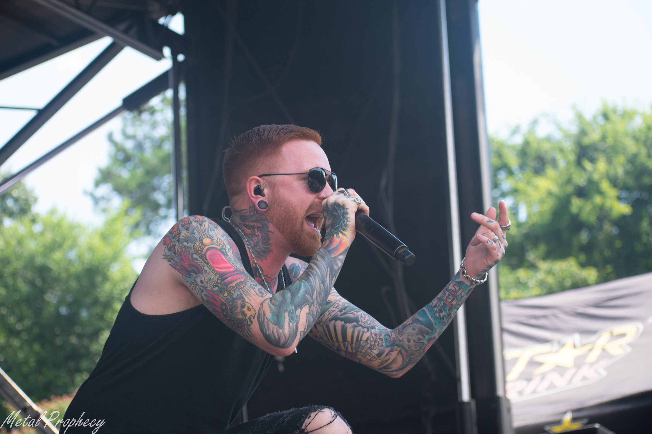 Memphis May Fire at Rockstar Energy Disrupt Festival