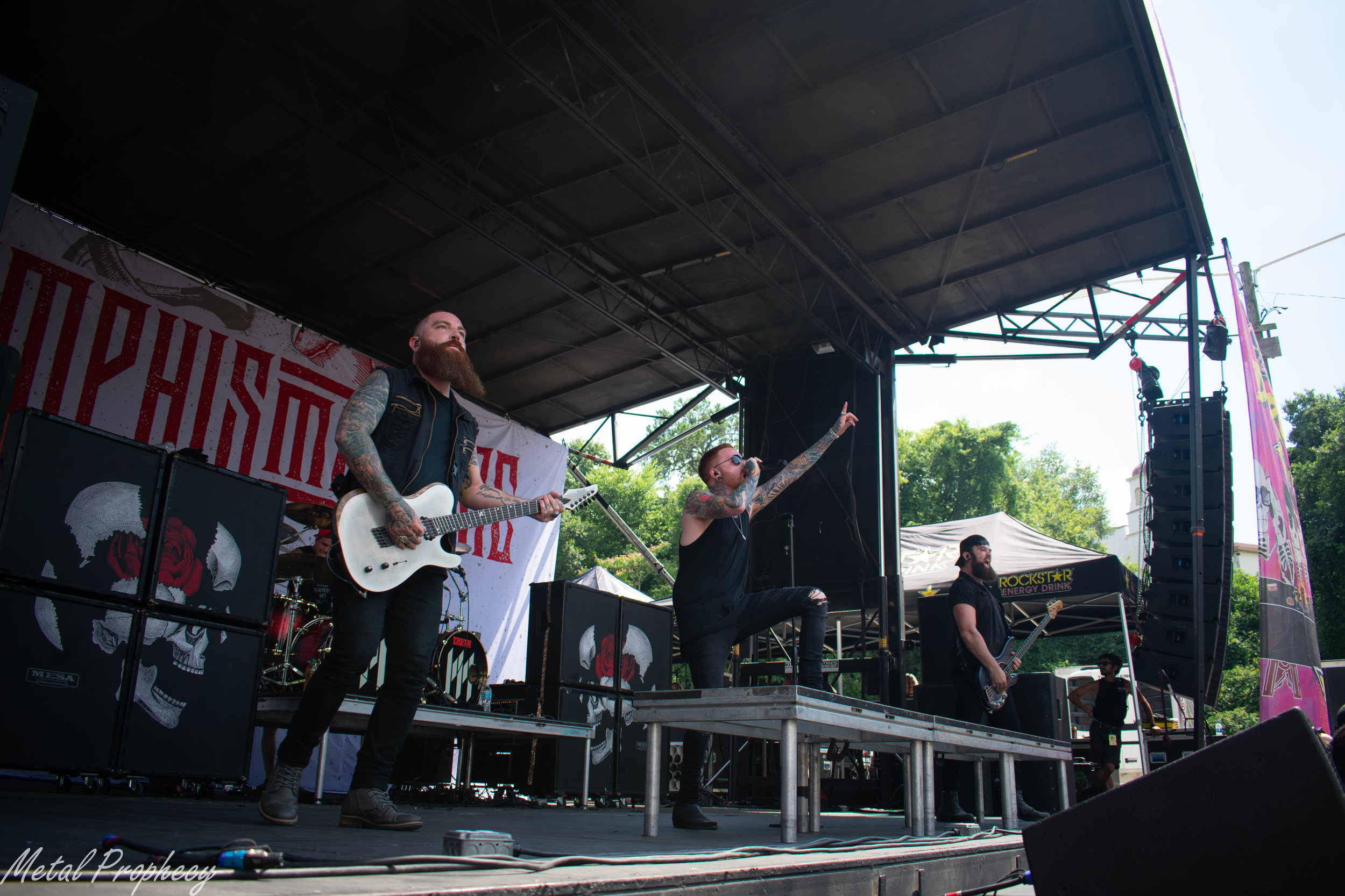 Memphis May Fire at Rockstar Energy Disrupt Festival