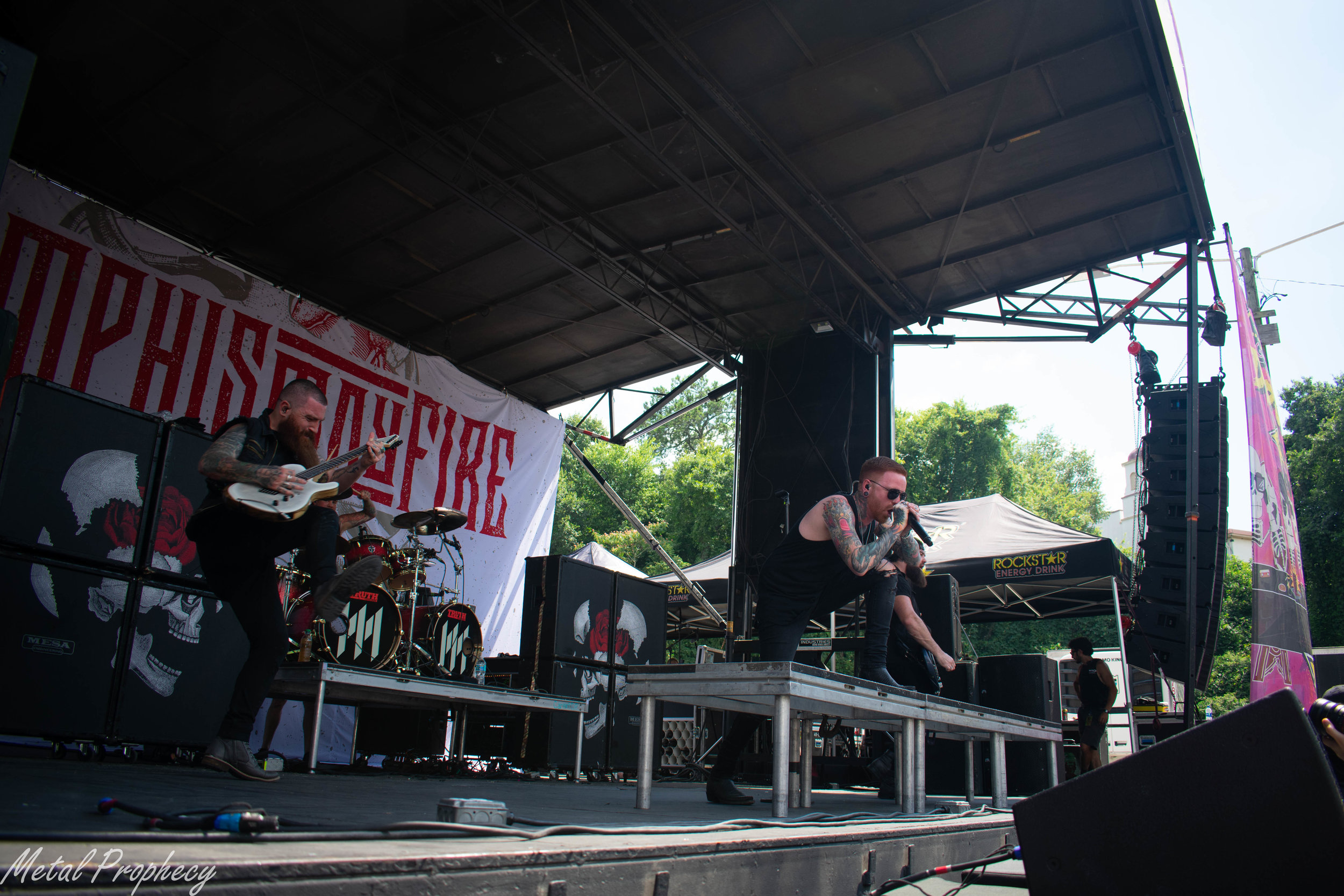 Memphis May Fire at Rockstar Energy Disrupt Festival