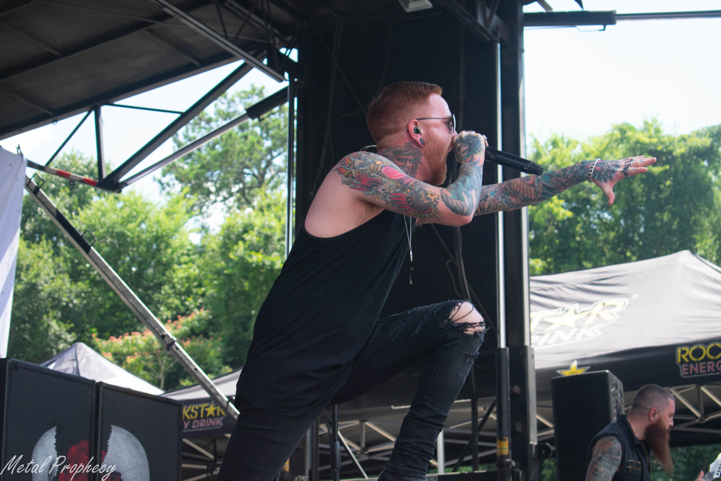 Memphis May Fire at Rockstar Energy Disrupt Festival