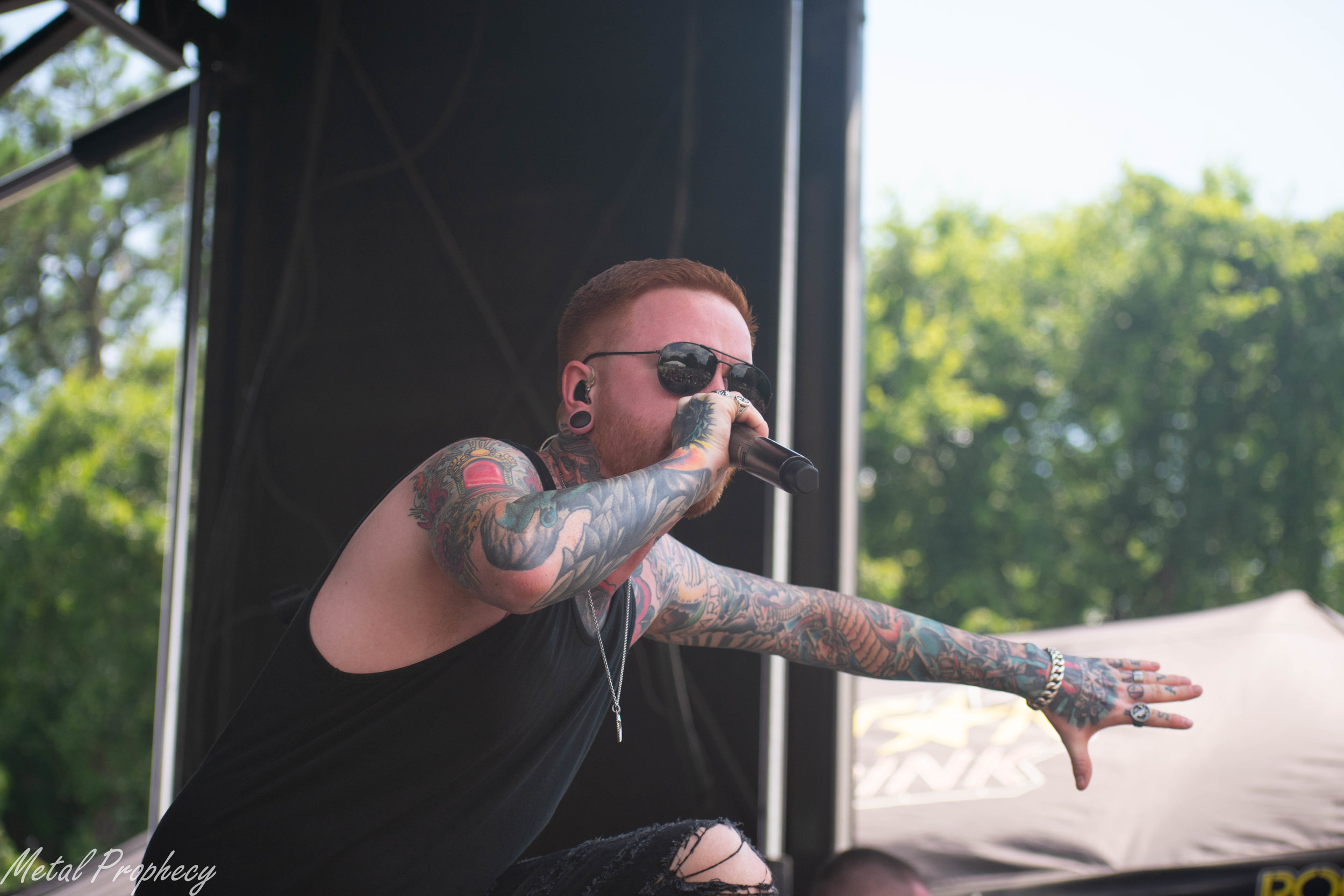 Memphis May Fire at Rockstar Energy Disrupt Festival