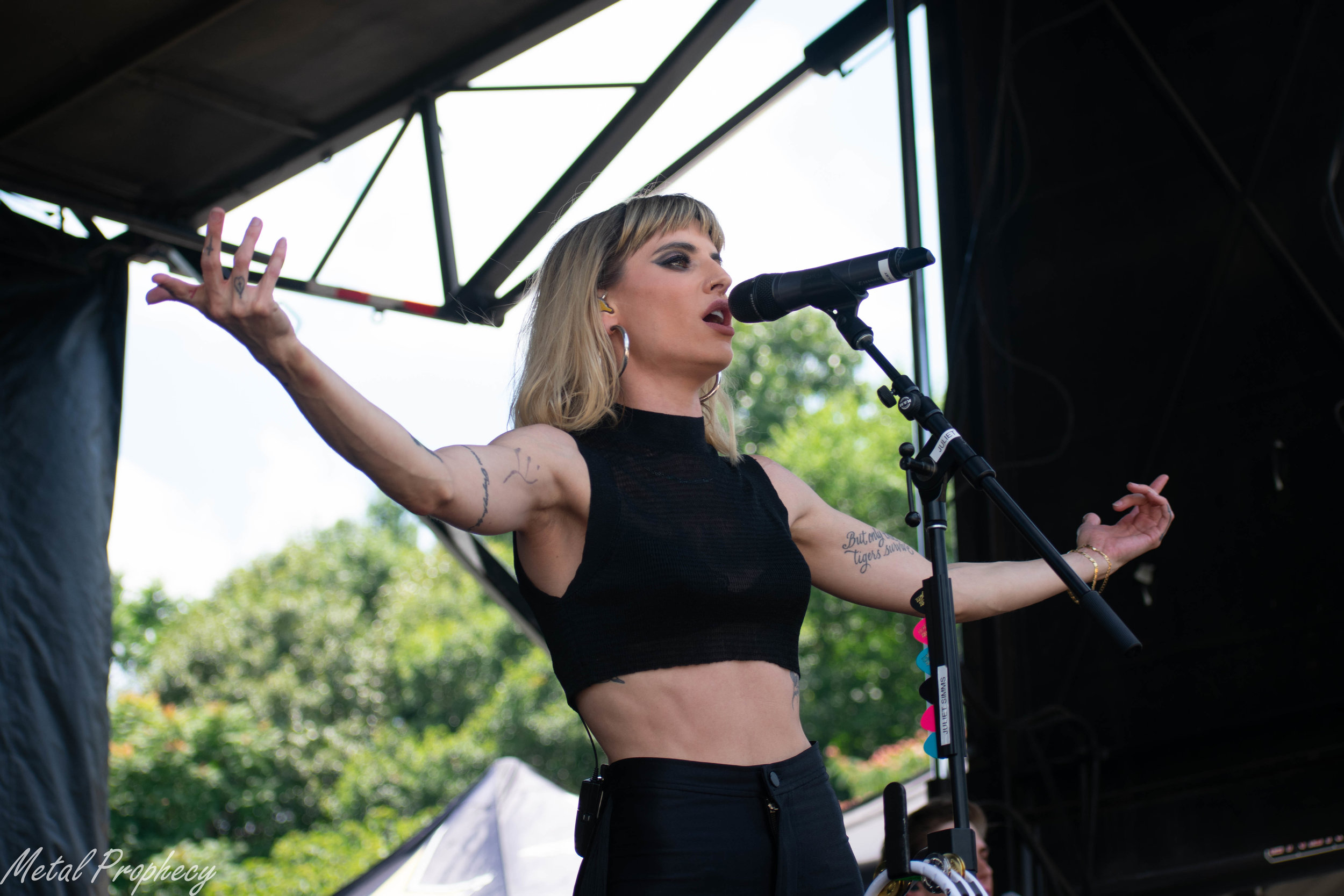 Juliet Simms at Rockstar Energy Disrupt Festival