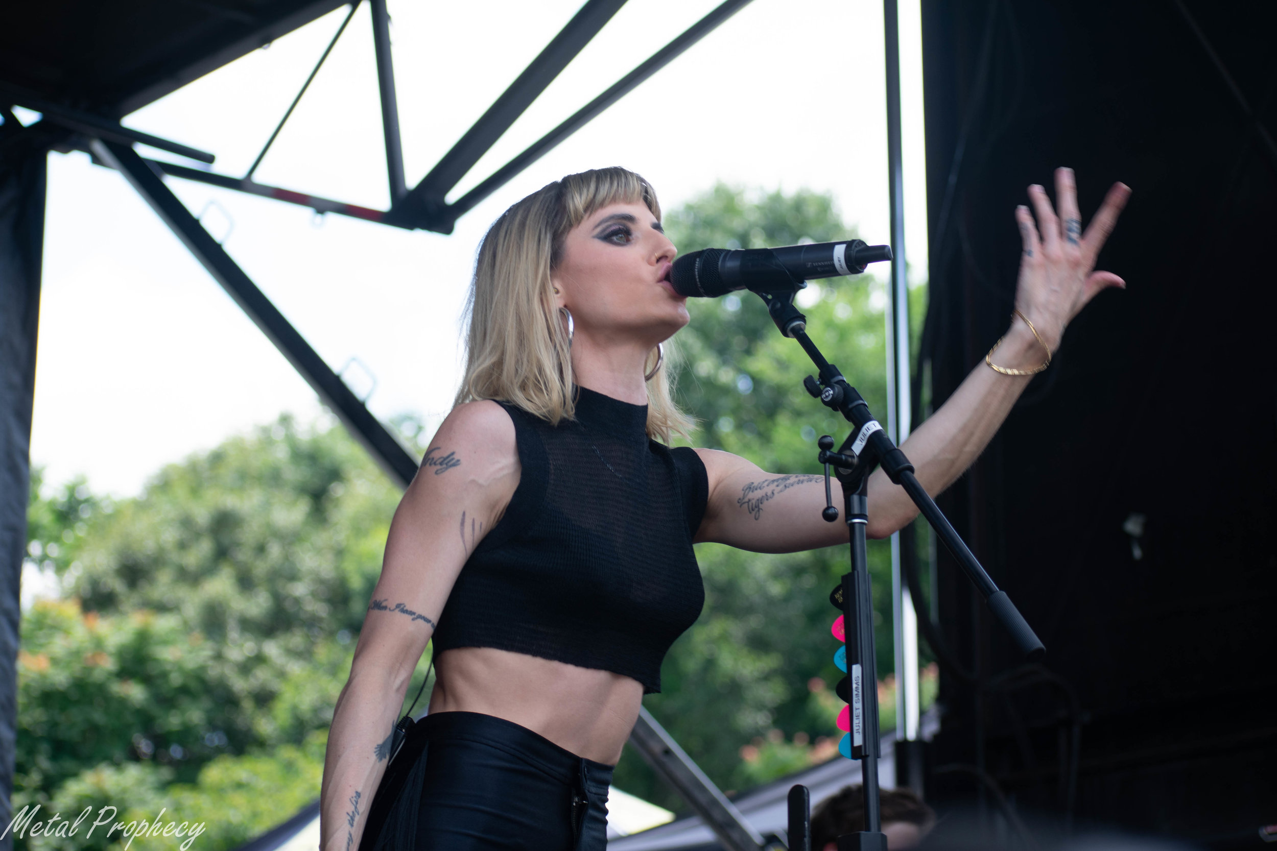 Juliet Simms at Rockstar Energy Disrupt Festival