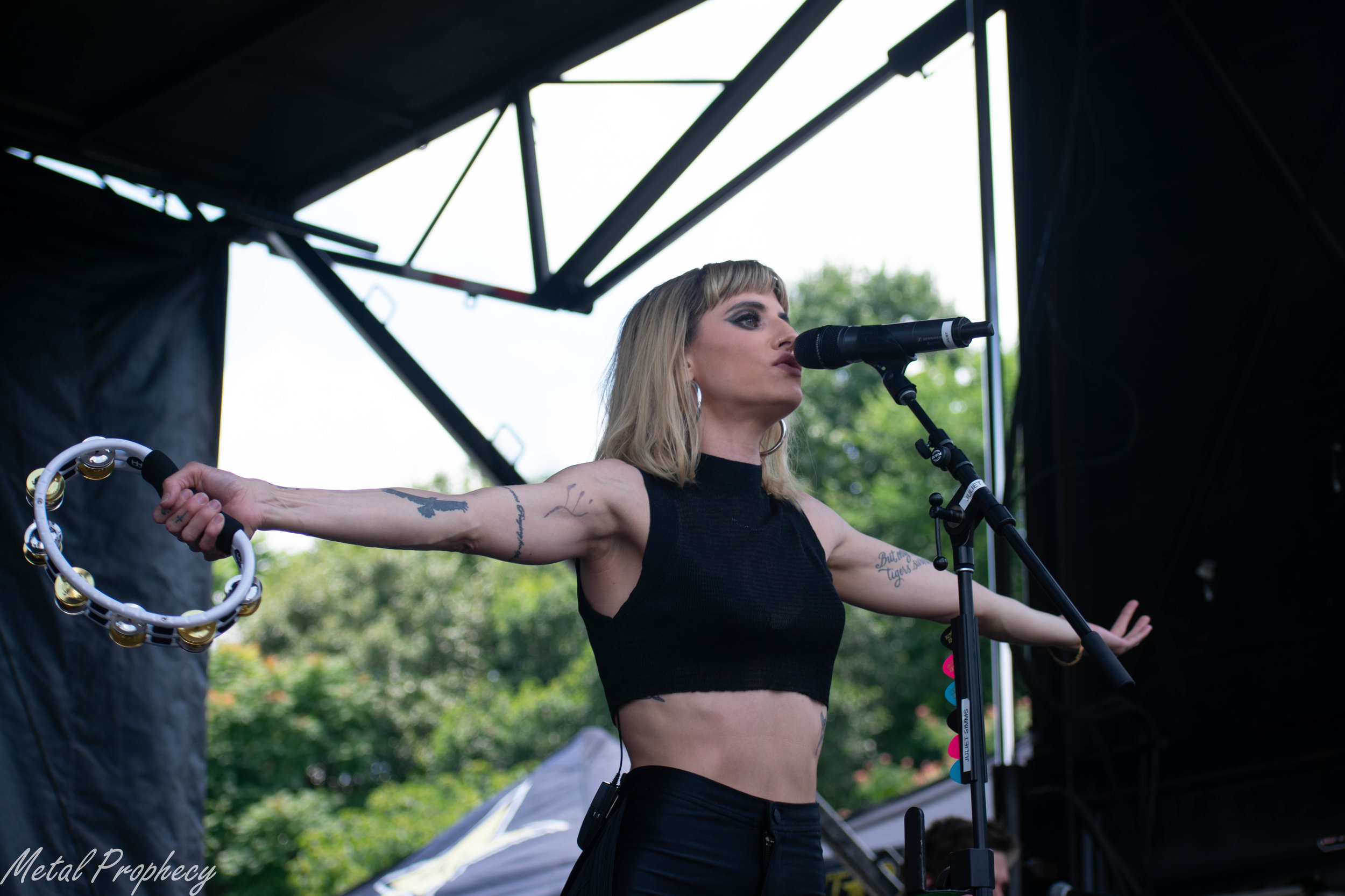 Juliet Simms at Rockstar Energy Disrupt Festival