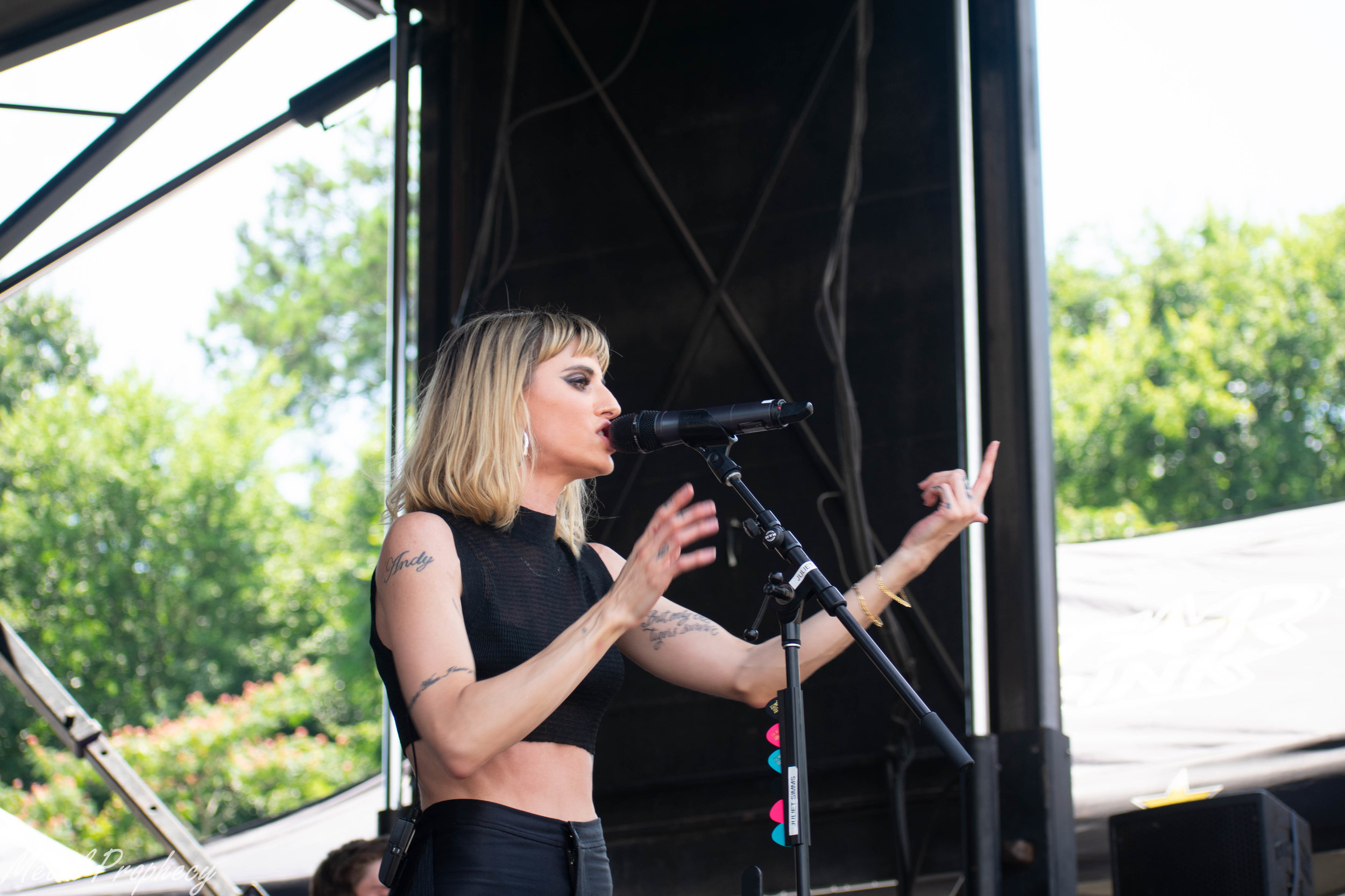 Juliet Simms at Rockstar Energy Disrupt Festival