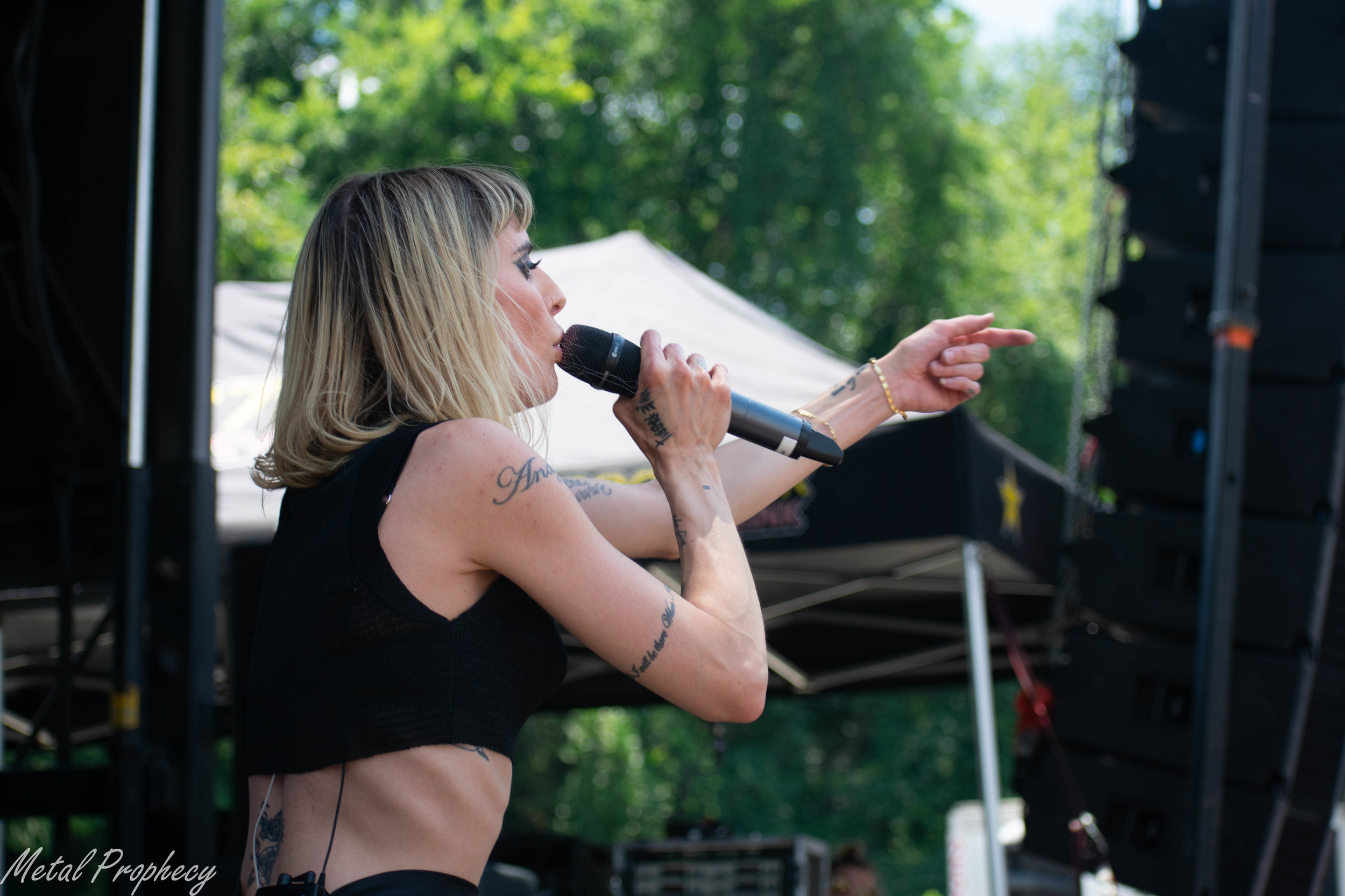 Juliet Simms at Rockstar Energy Disrupt Festival