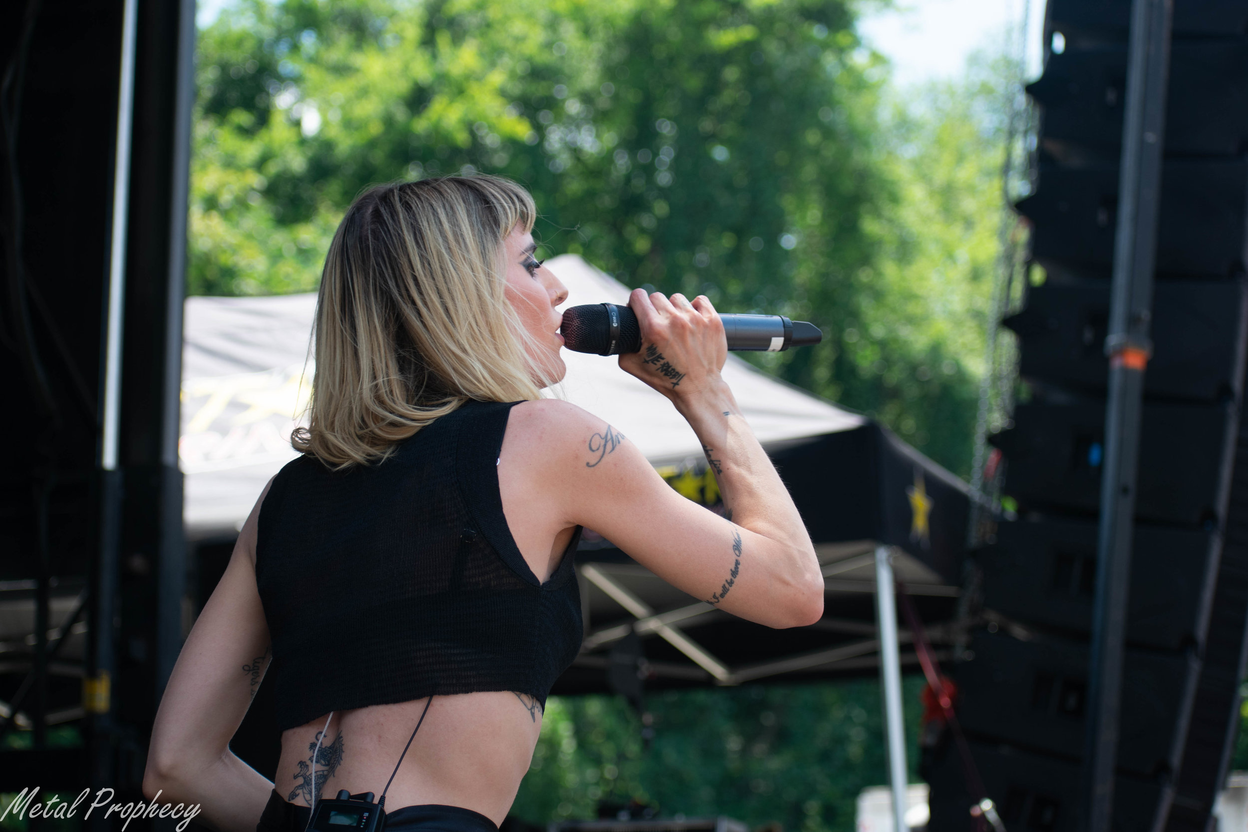 Juliet Simms at Rockstar Energy Disrupt Festival