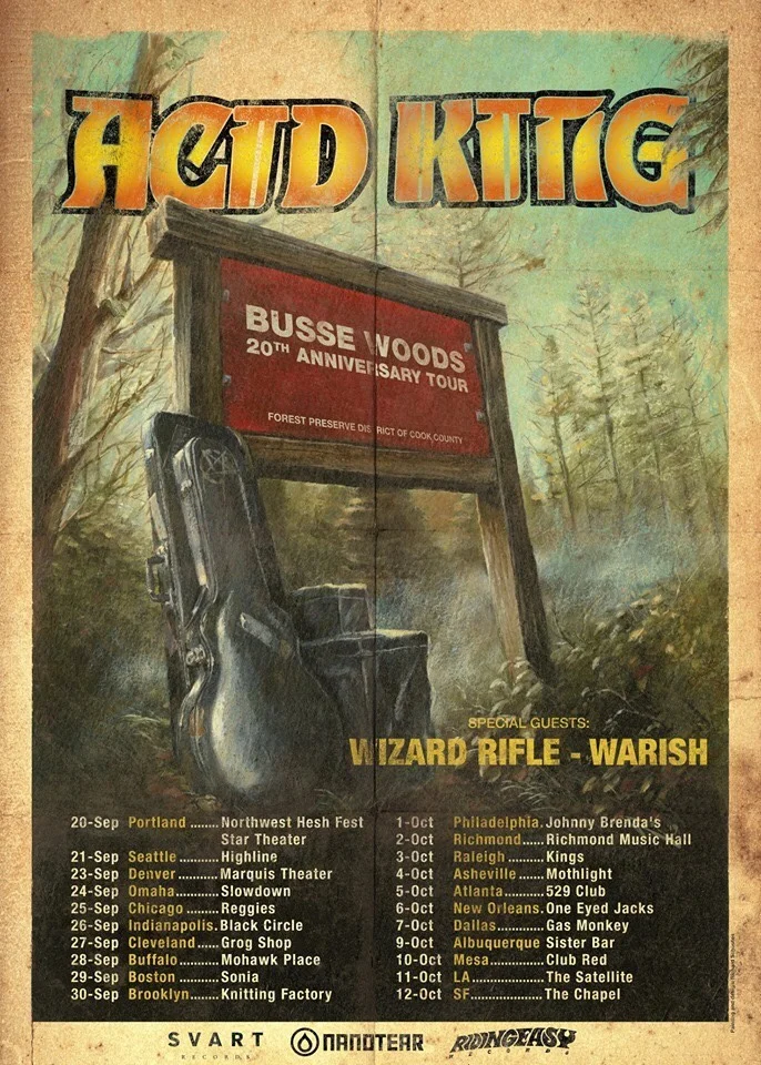 Busse Woods 20th Anniversary Tour: Acid King live at 529