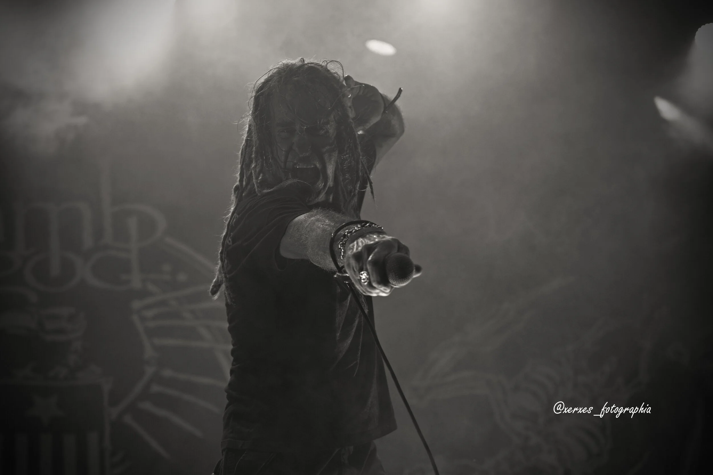 Randy Blythe of Lamb of God by Xerxes Tzolis for ConcertHopper.com