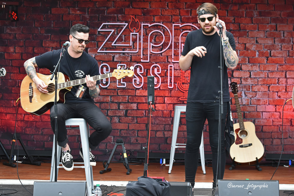 Beartooth from their Zippo Sessions set at Epicenter Festival by Xerxes Tsolis