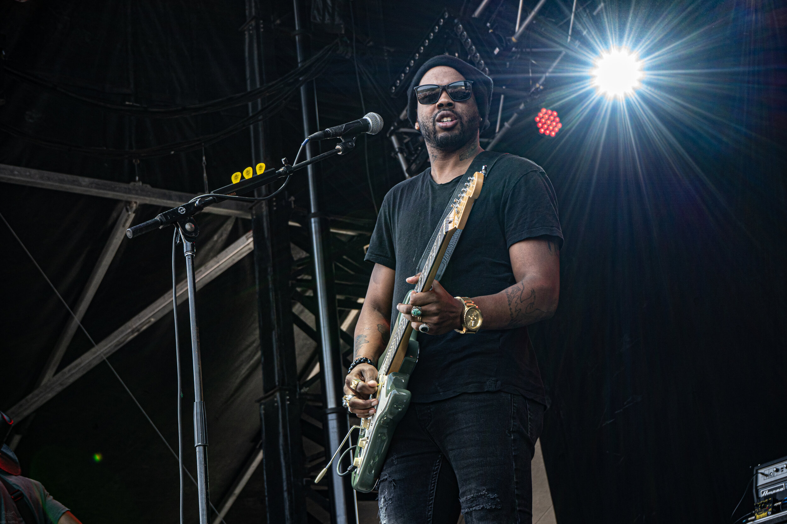 Ayron Jones at Blue Ridge Rock Festival