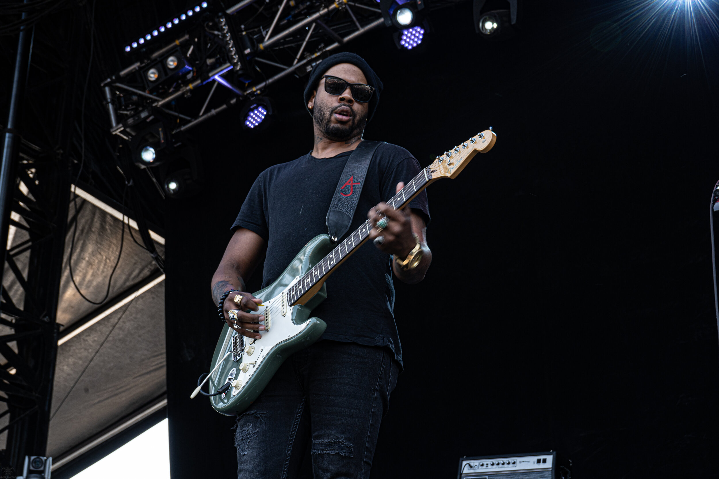 Ayron Jones at Blue Ridge Rock Festival