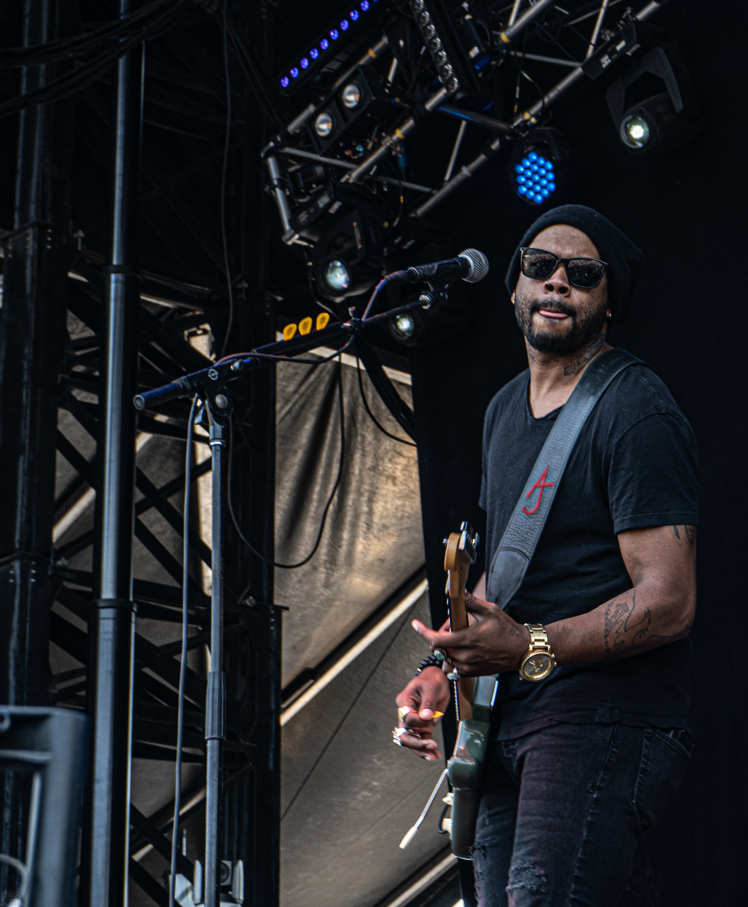 Ayron Jones at Blue Ridge Rock Festival