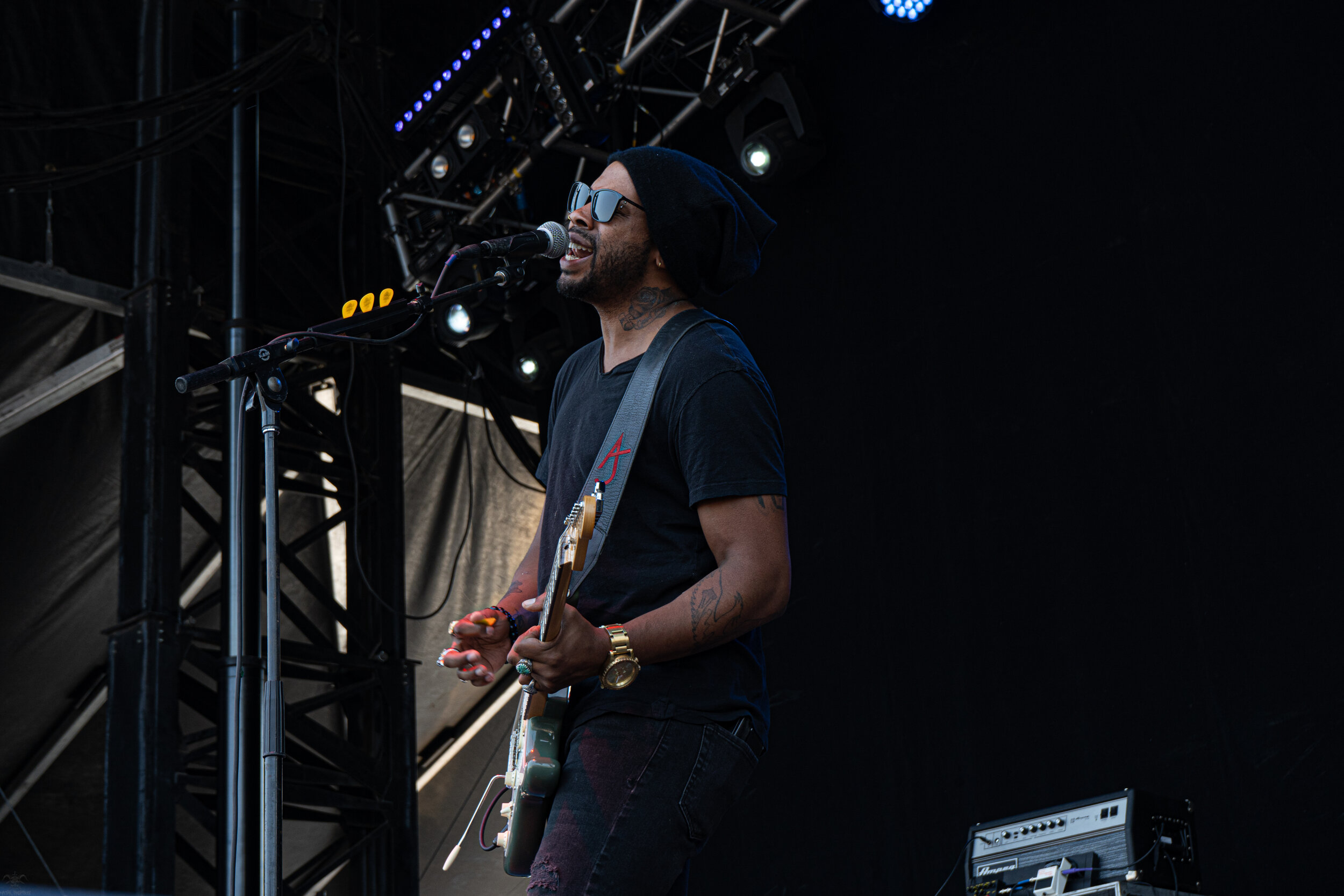 Ayron Jones at Blue Ridge Rock Festival