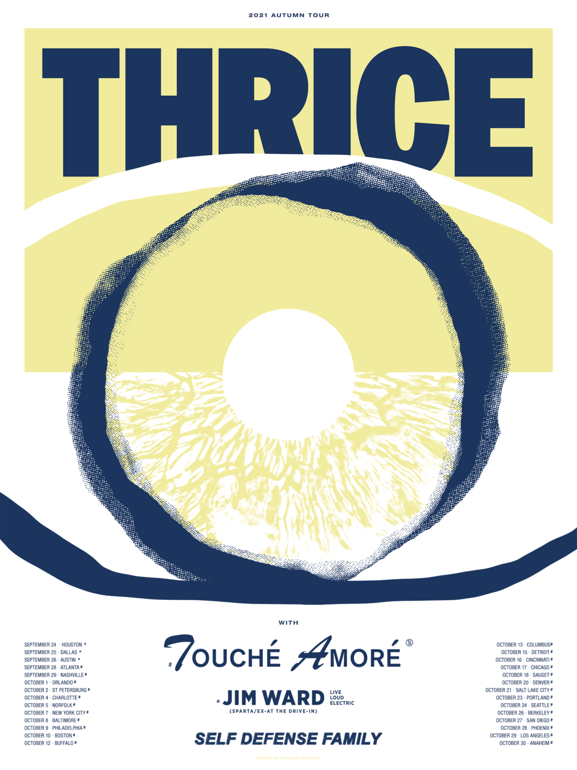 Thrice w/ Touche Amore &amp; Self Defense Family